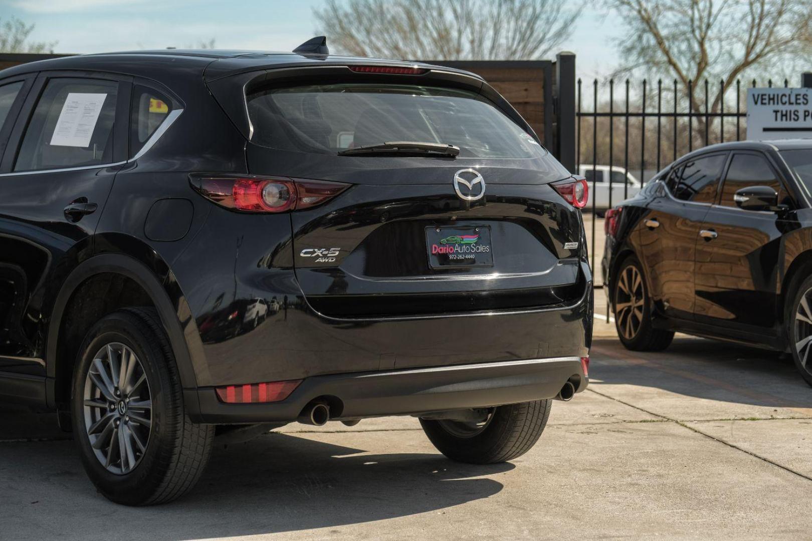 2018 BLACK Mazda CX-5 Sport AWD (JM3KFBBM5J0) with an 2.5L L4 DOHC 16V engine, 6-Speed Automatic transmission, located at 2401 E Main St., Grand Prairie, TX, 75050, (972) 262-4440, 32.748981, -96.969643 - Photo#13