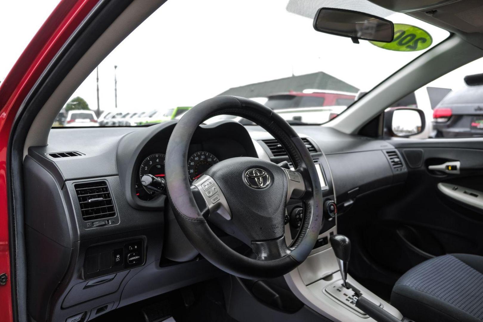 2009 Red Toyota Corolla XRS 5-Speed AT (1NXBE40E79Z) with an 1.8L L4 DOHC 16V engine, 5-Speed Automatic transmission, located at 2401 E Main St., Grand Prairie, TX, 75050, (972) 262-4440, 32.748981, -96.969643 - Photo#15