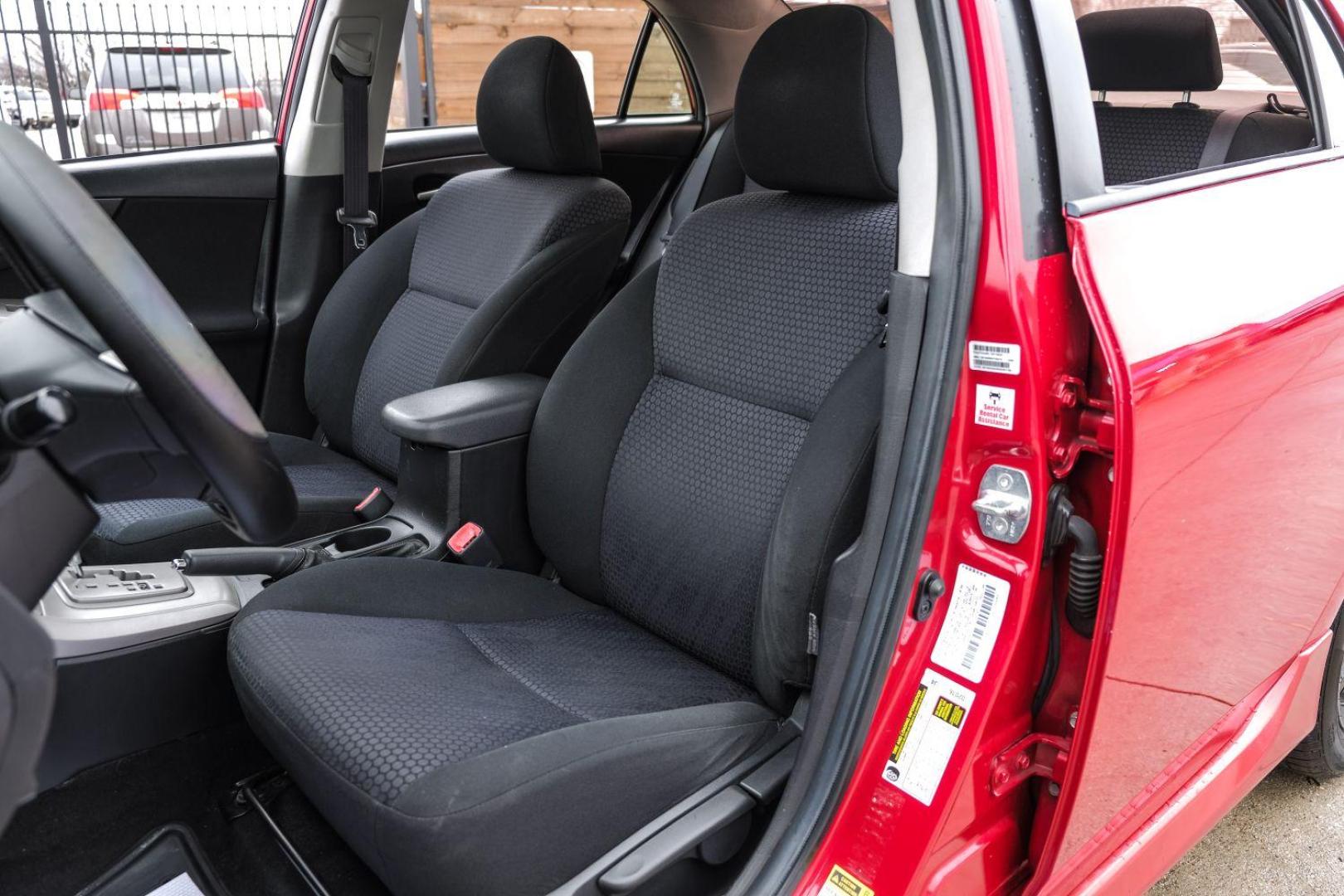 2009 Red Toyota Corolla XRS 5-Speed AT (1NXBE40E79Z) with an 1.8L L4 DOHC 16V engine, 5-Speed Automatic transmission, located at 2401 E Main St., Grand Prairie, TX, 75050, (972) 262-4440, 32.748981, -96.969643 - Photo#27