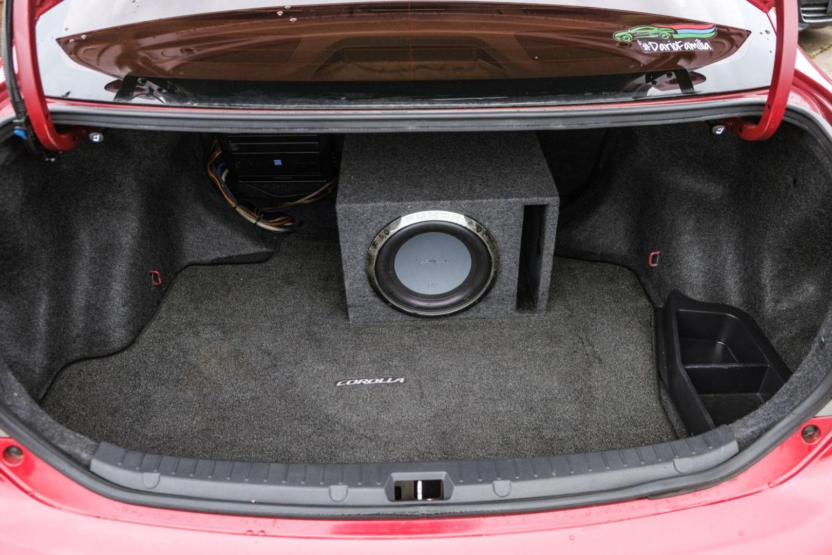 2009 Red Toyota Corolla XRS 5-Speed AT (1NXBE40E79Z) with an 1.8L L4 DOHC 16V engine, 5-Speed Automatic transmission, located at 2401 E Main St., Grand Prairie, TX, 75050, (972) 262-4440, 32.748981, -96.969643 - Photo#45