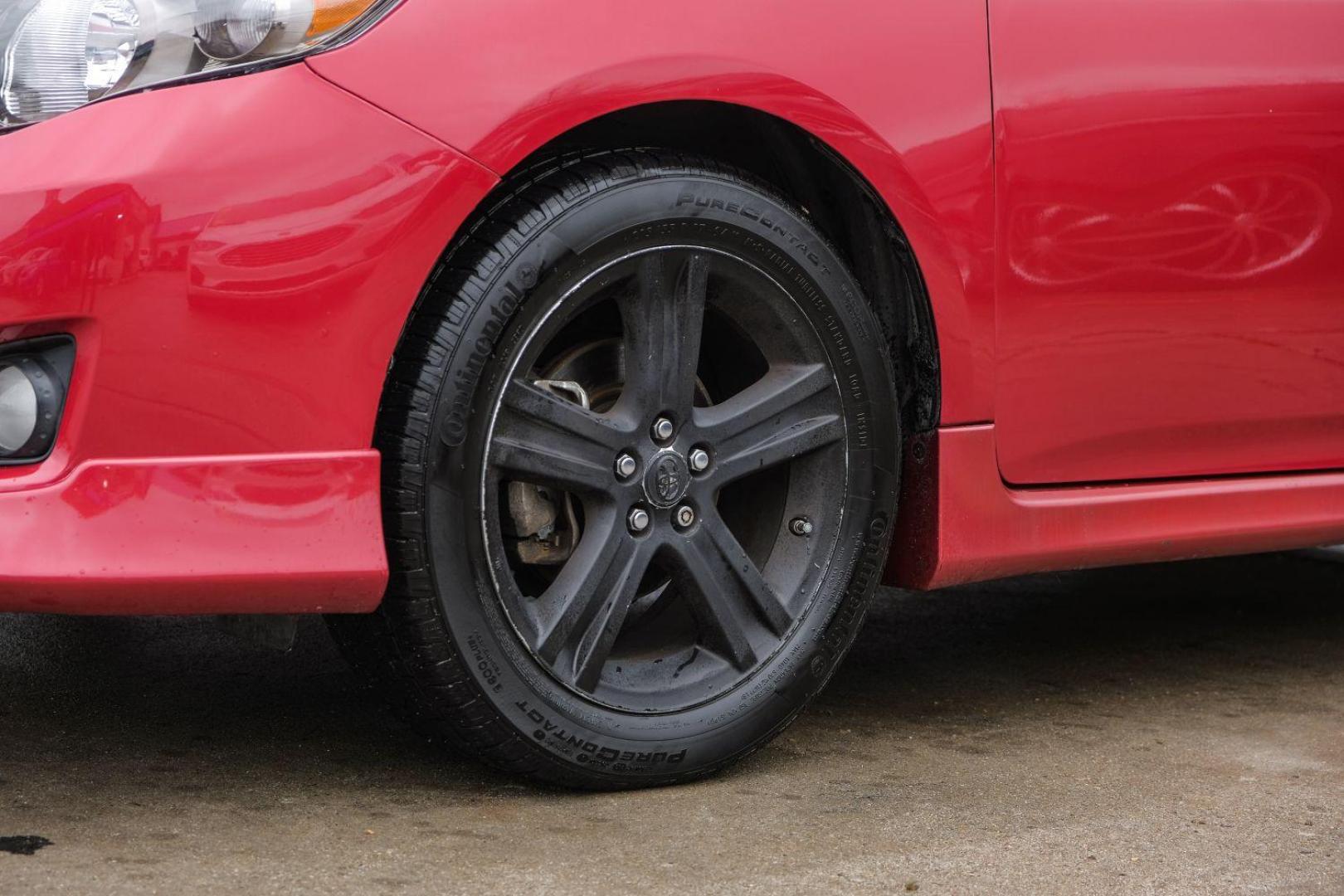 2009 Red Toyota Corolla XRS 5-Speed AT (1NXBE40E79Z) with an 1.8L L4 DOHC 16V engine, 5-Speed Automatic transmission, located at 2401 E Main St., Grand Prairie, TX, 75050, (972) 262-4440, 32.748981, -96.969643 - Photo#48