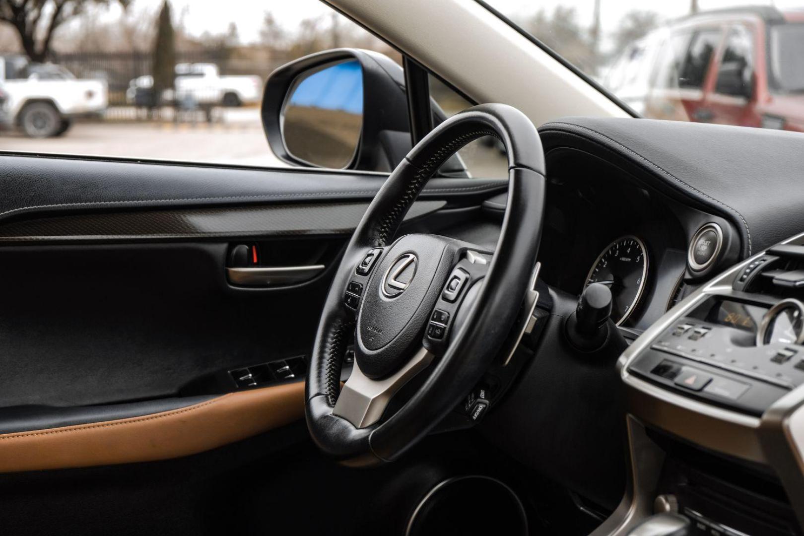 2021 BLACK Lexus NX 300 Luxury (JTJDARBZ6M2) with an 2.0L L4 DOHC 16V engine, 6-Speed Automatic transmission, located at 2401 E Main St., Grand Prairie, TX, 75050, (972) 262-4440, 32.748981, -96.969643 - Photo#12