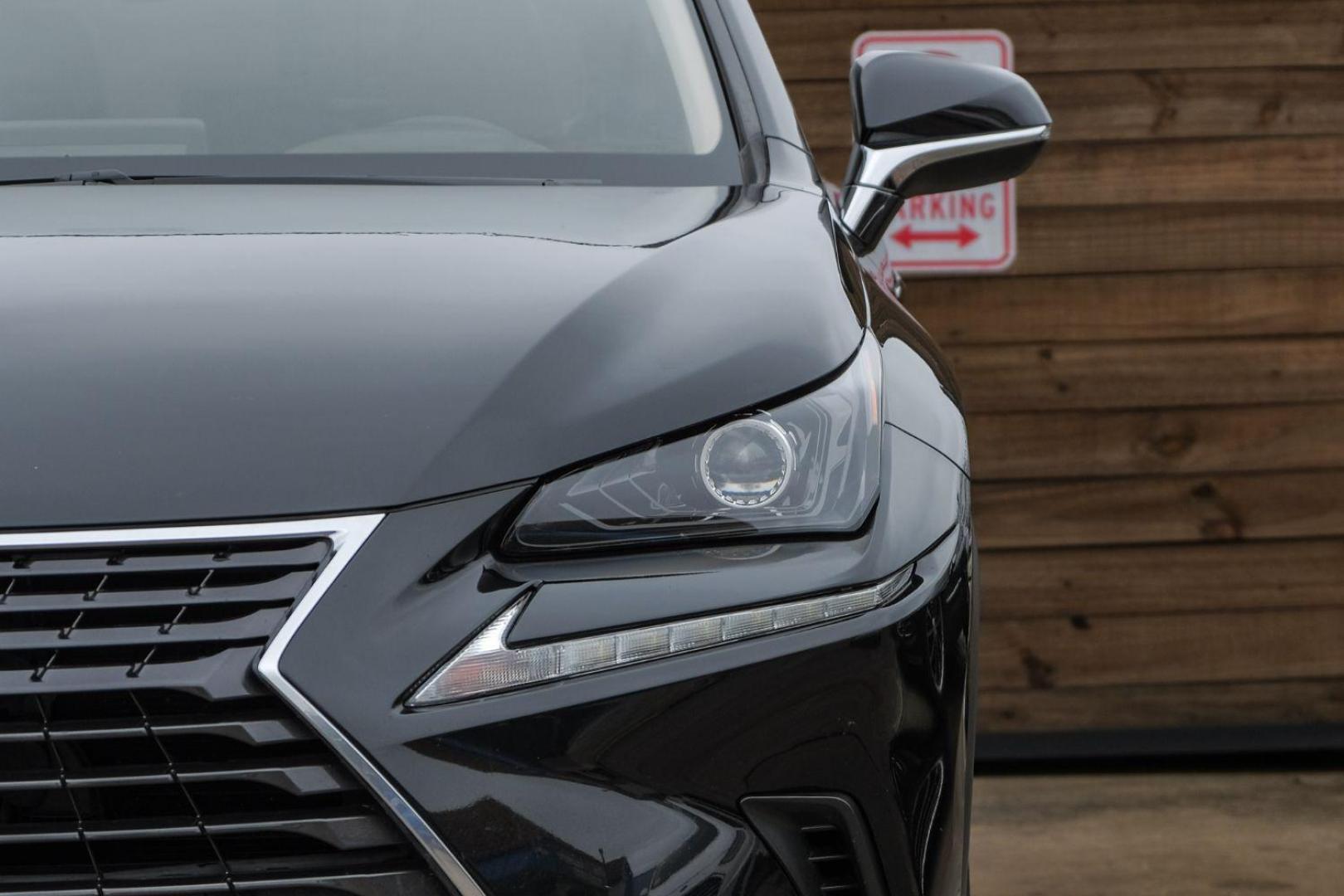 2021 BLACK Lexus NX 300 Luxury (JTJDARBZ6M2) with an 2.0L L4 DOHC 16V engine, 6-Speed Automatic transmission, located at 2401 E Main St., Grand Prairie, TX, 75050, (972) 262-4440, 32.748981, -96.969643 - Photo#45