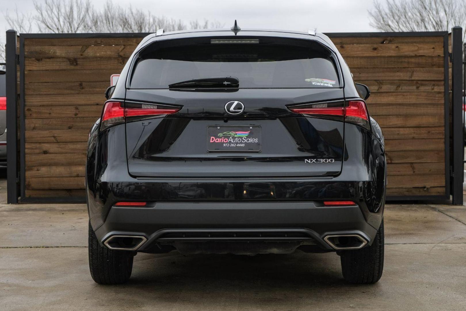 2021 BLACK Lexus NX 300 Luxury (JTJDARBZ6M2) with an 2.0L L4 DOHC 16V engine, 6-Speed Automatic transmission, located at 2401 E Main St., Grand Prairie, TX, 75050, (972) 262-4440, 32.748981, -96.969643 - Photo#6