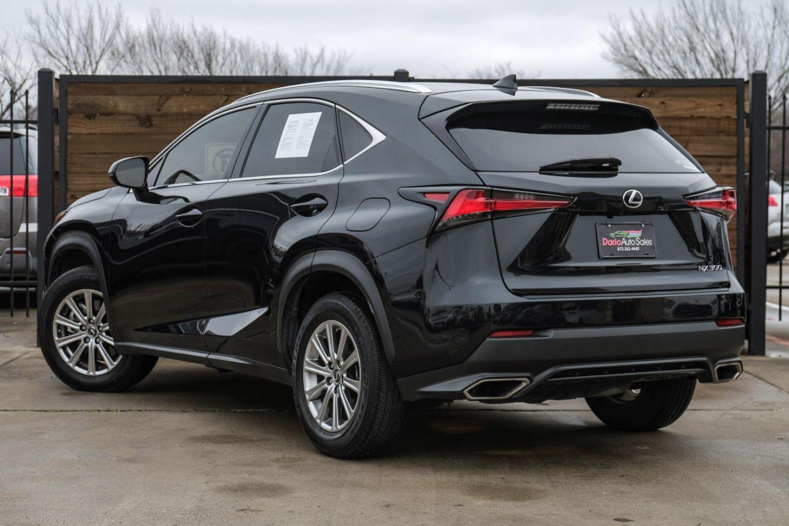 2021 BLACK Lexus NX 300 Luxury (JTJDARBZ6M2) with an 2.0L L4 DOHC 16V engine, 6-Speed Automatic transmission, located at 2401 E Main St., Grand Prairie, TX, 75050, (972) 262-4440, 32.748981, -96.969643 - Photo#7