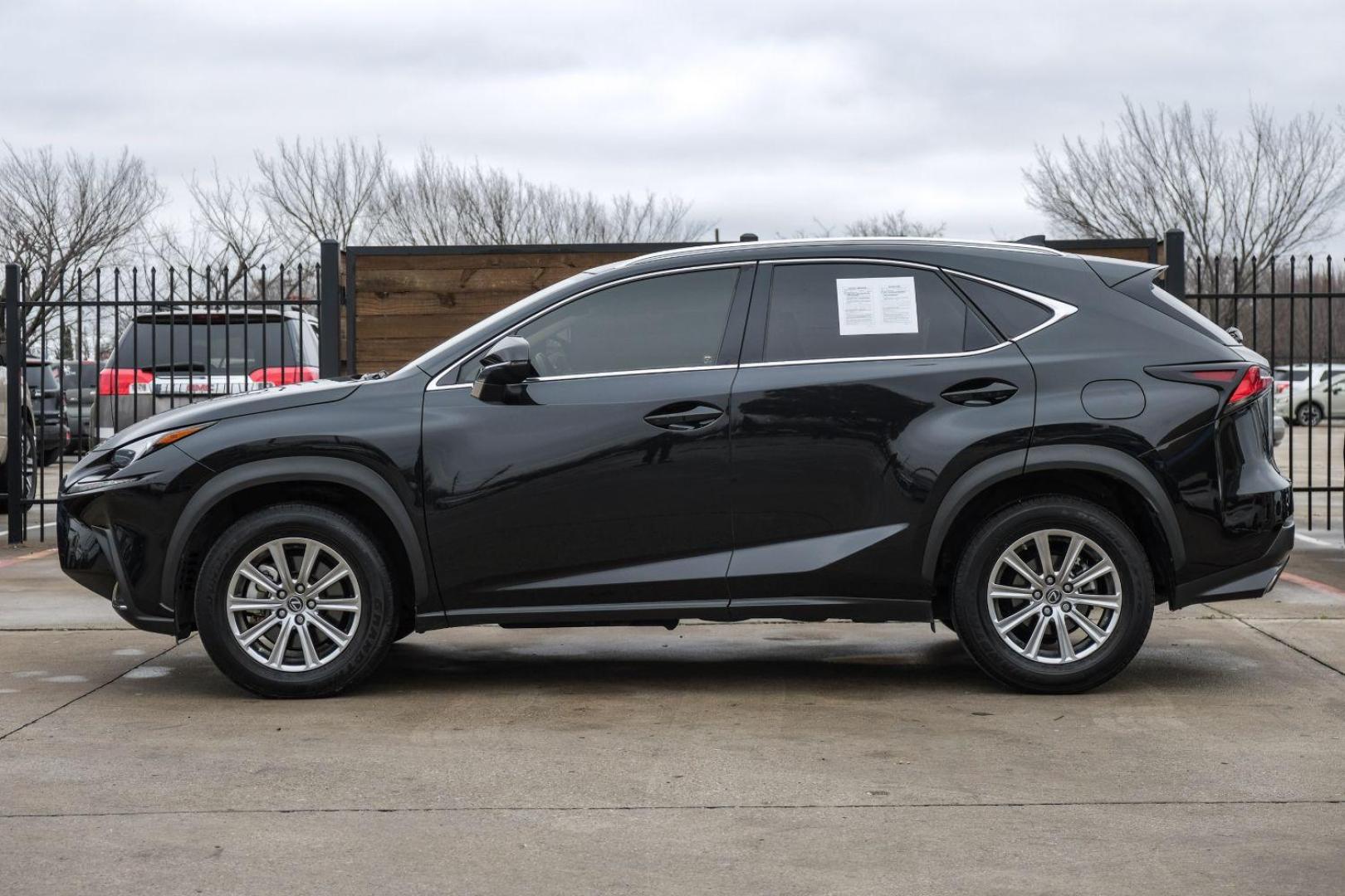 2021 BLACK Lexus NX 300 Luxury (JTJDARBZ6M2) with an 2.0L L4 DOHC 16V engine, 6-Speed Automatic transmission, located at 2401 E Main St., Grand Prairie, TX, 75050, (972) 262-4440, 32.748981, -96.969643 - Photo#8