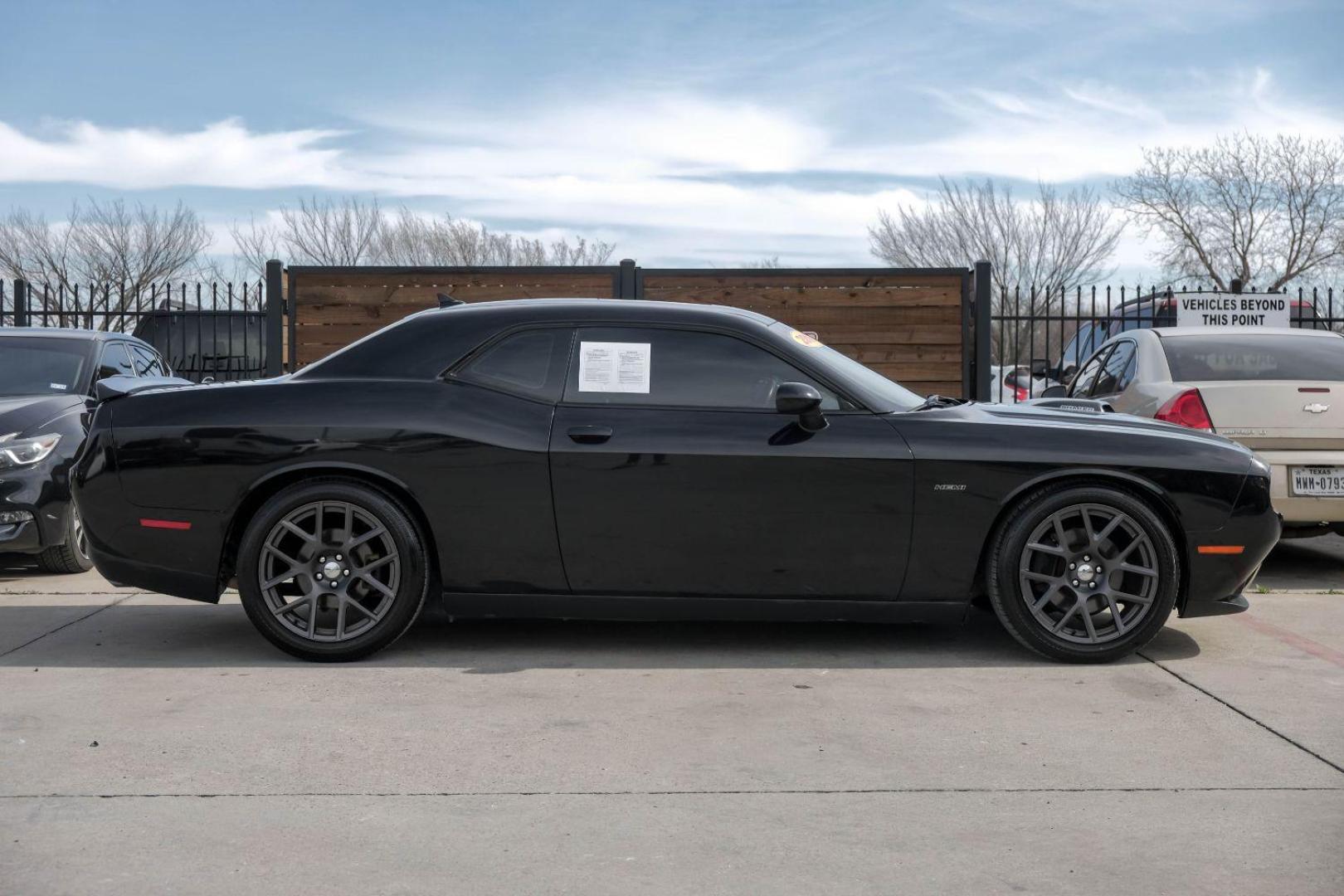 2016 BLACK Dodge Challenger R/T Plus (2C3CDZBT0GH) with an 5.7L V8 OHV 16V engine, located at 2401 E Main St., Grand Prairie, TX, 75050, (972) 262-4440, 32.748981, -96.969643 - Photo#11