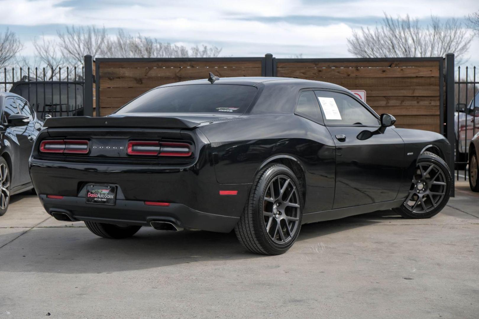 2016 BLACK Dodge Challenger R/T Plus (2C3CDZBT0GH) with an 5.7L V8 OHV 16V engine, located at 2401 E Main St., Grand Prairie, TX, 75050, (972) 262-4440, 32.748981, -96.969643 - Photo#12