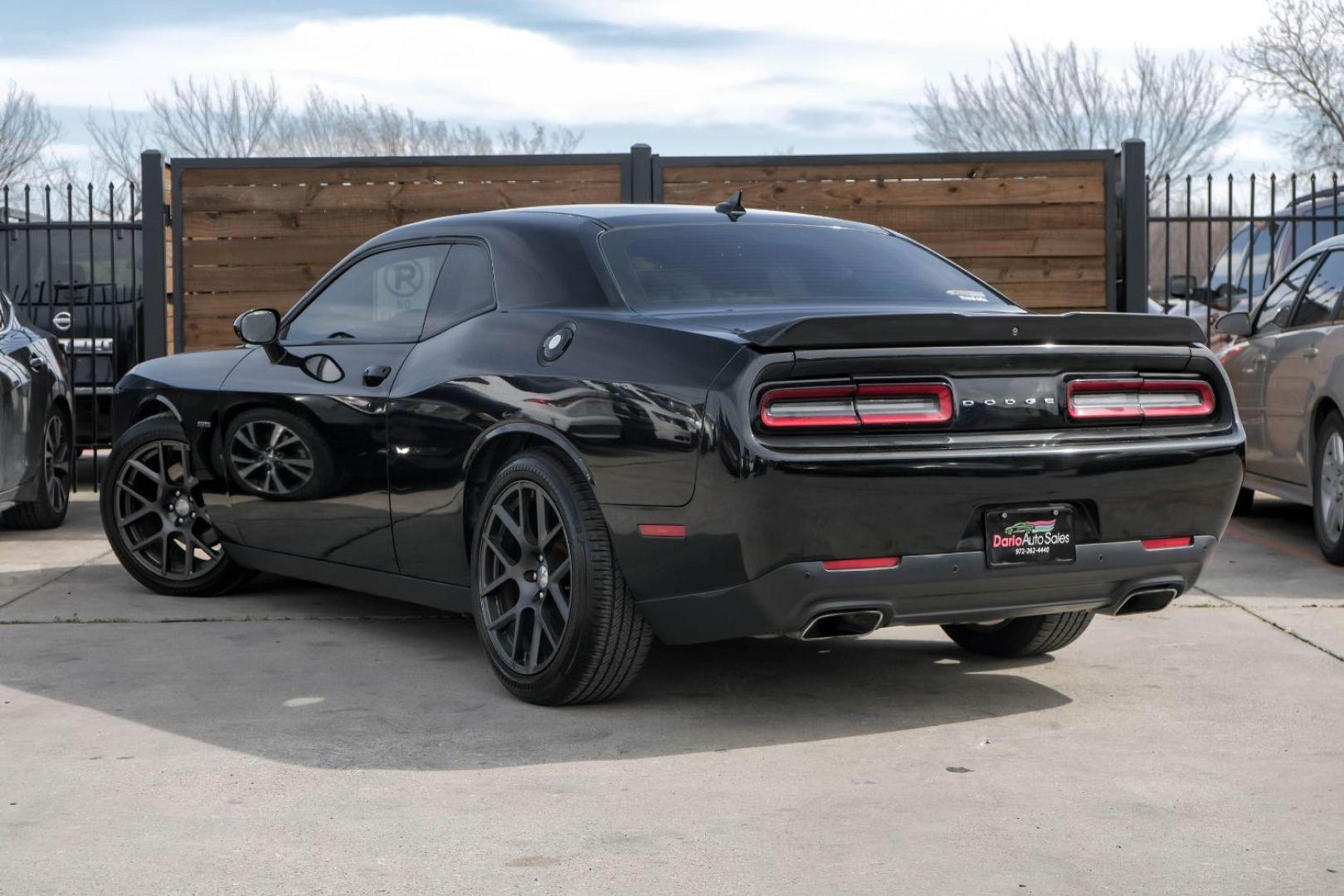 2016 BLACK Dodge Challenger R/T Plus (2C3CDZBT0GH) with an 5.7L V8 OHV 16V engine, located at 2401 E Main St., Grand Prairie, TX, 75050, (972) 262-4440, 32.748981, -96.969643 - Photo#14