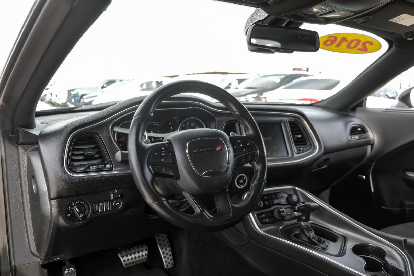 2016 BLACK Dodge Challenger R/T Plus (2C3CDZBT0GH) with an 5.7L V8 OHV 16V engine, located at 2401 E Main St., Grand Prairie, TX, 75050, (972) 262-4440, 32.748981, -96.969643 - Photo#2