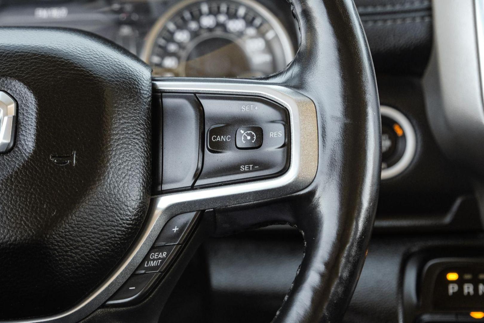 2019 WHITE RAM 1500 Laramie Crew Cab SWB 4WD (1C6SRFJT0KN) with an 5.7L V8 OHV 16V engine, 8-Speed Automatic transmission, located at 2401 E Main St., Grand Prairie, TX, 75050, (972) 262-4440, 32.748981, -96.969643 - Photo#15