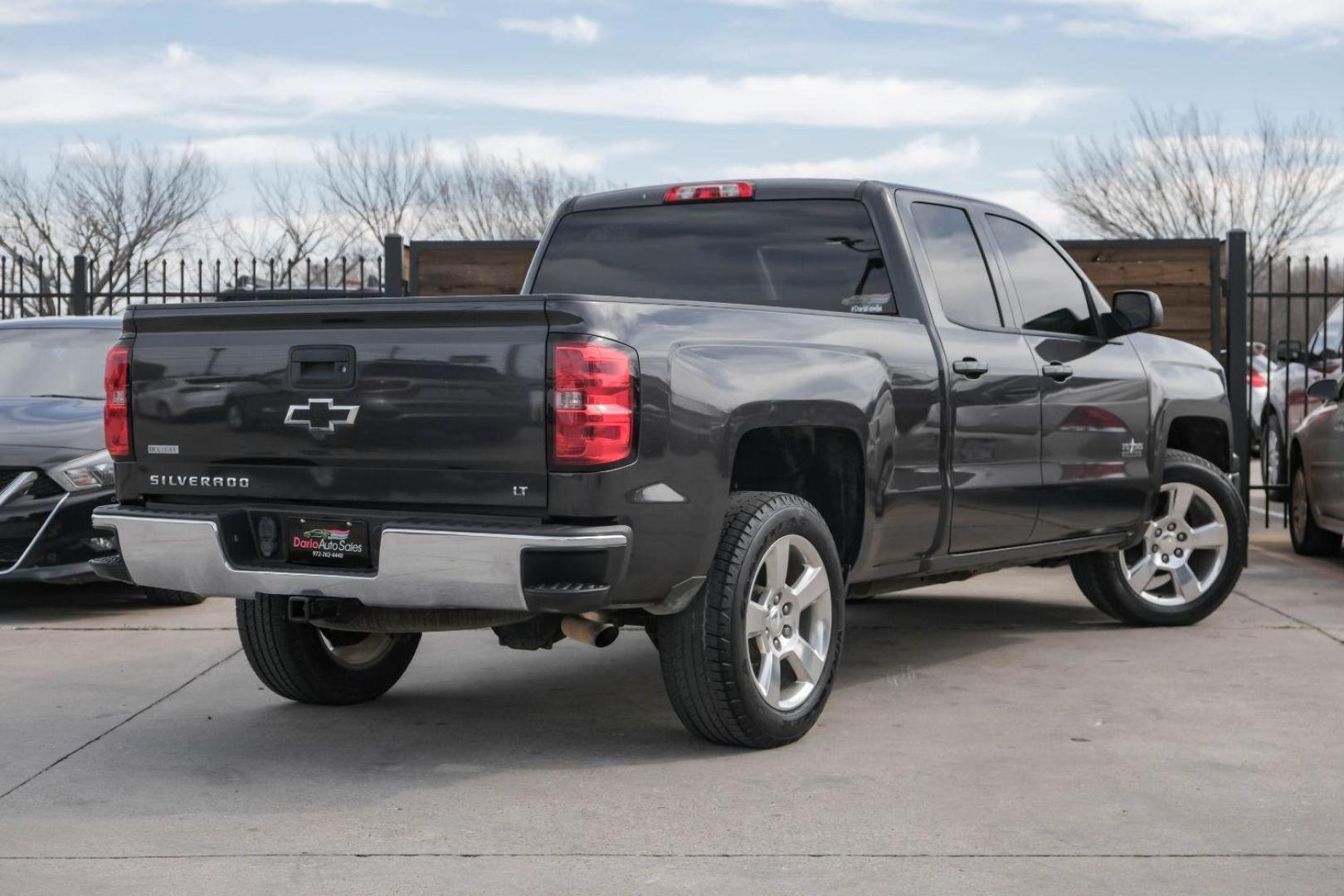 2014 GRAY Chevrolet Silverado 1500 1LT Double Cab 2WD (1GCRCREH4EZ) with an 4.3L V6 OHV 12V engine, 6-Speed Automatic transmission, located at 2401 E Main St., Grand Prairie, TX, 75050, (972) 262-4440, 32.748981, -96.969643 - Photo#12