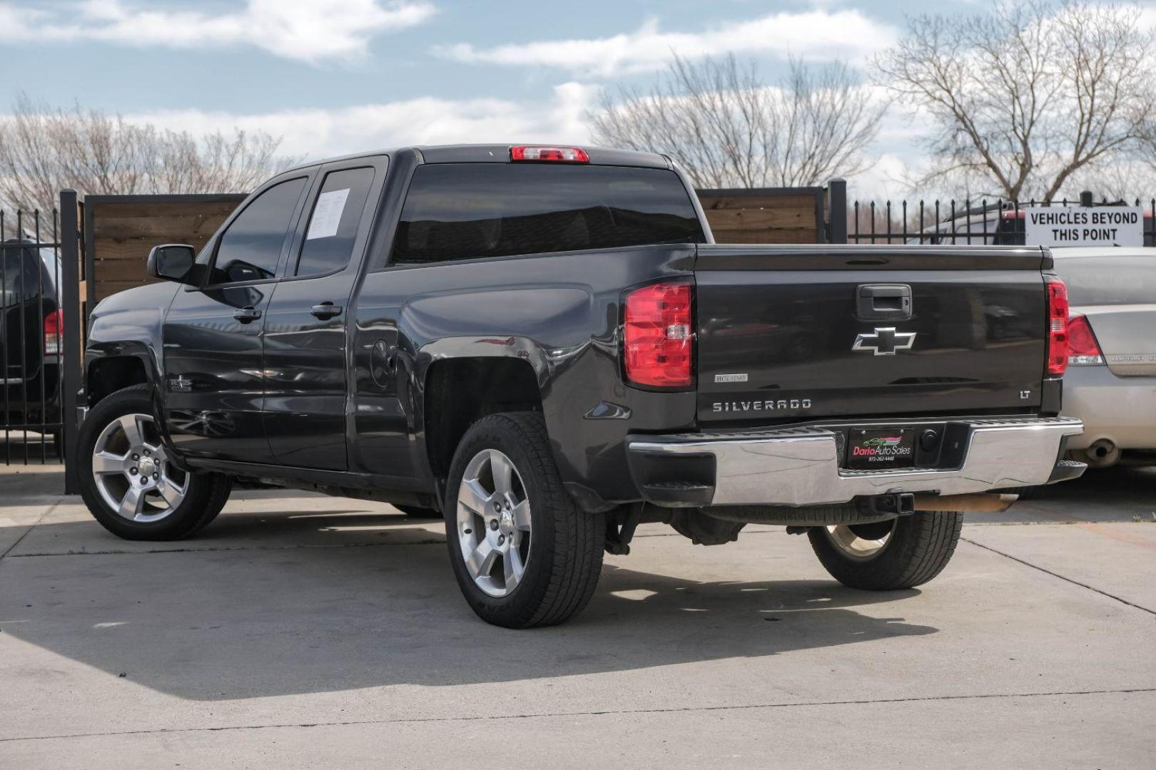 2014 GRAY Chevrolet Silverado 1500 1LT Double Cab 2WD (1GCRCREH4EZ) with an 4.3L V6 OHV 12V engine, 6-Speed Automatic transmission, located at 2401 E Main St., Grand Prairie, TX, 75050, (972) 262-4440, 32.748981, -96.969643 - Photo#14