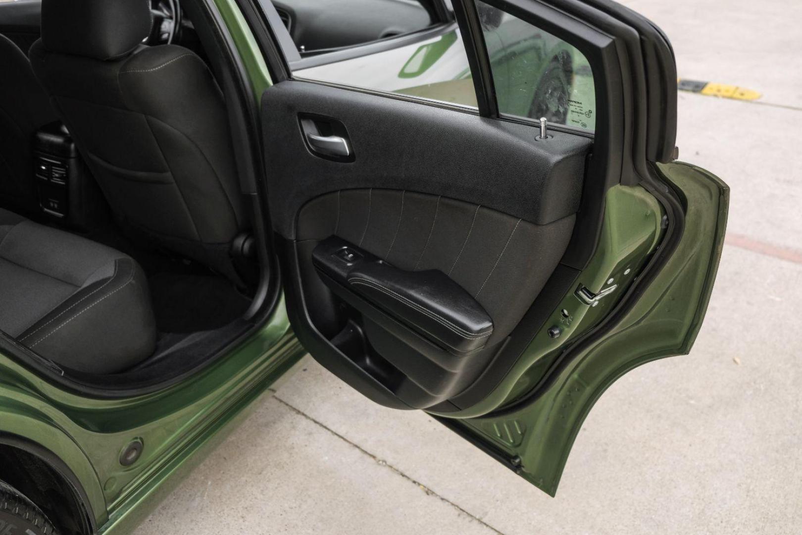 2020 GREEN Dodge Charger SXT (2C3CDXBG3LH) with an 3.6L V6 DOHC 24V engine, 8-Speed Automatic transmission, located at 2401 E Main St., Grand Prairie, TX, 75050, (972) 262-4440, 32.748981, -96.969643 - Photo#50