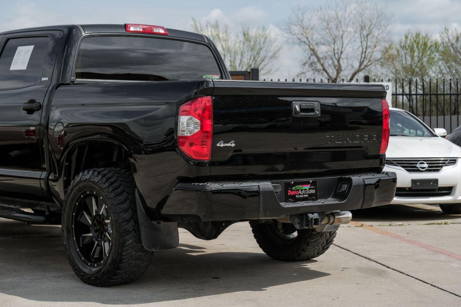 2015 BLACK Toyota Tundra SR5 5.7L V8 FFV CrewMax 4WD (5TFDW5F19FX) with an 5.7L V8 DOHC 32V FFV engine, 6-Speed Automatic transmission, located at 2401 E Main St., Grand Prairie, TX, 75050, (972) 262-4440, 32.748981, -96.969643 - Photo#13