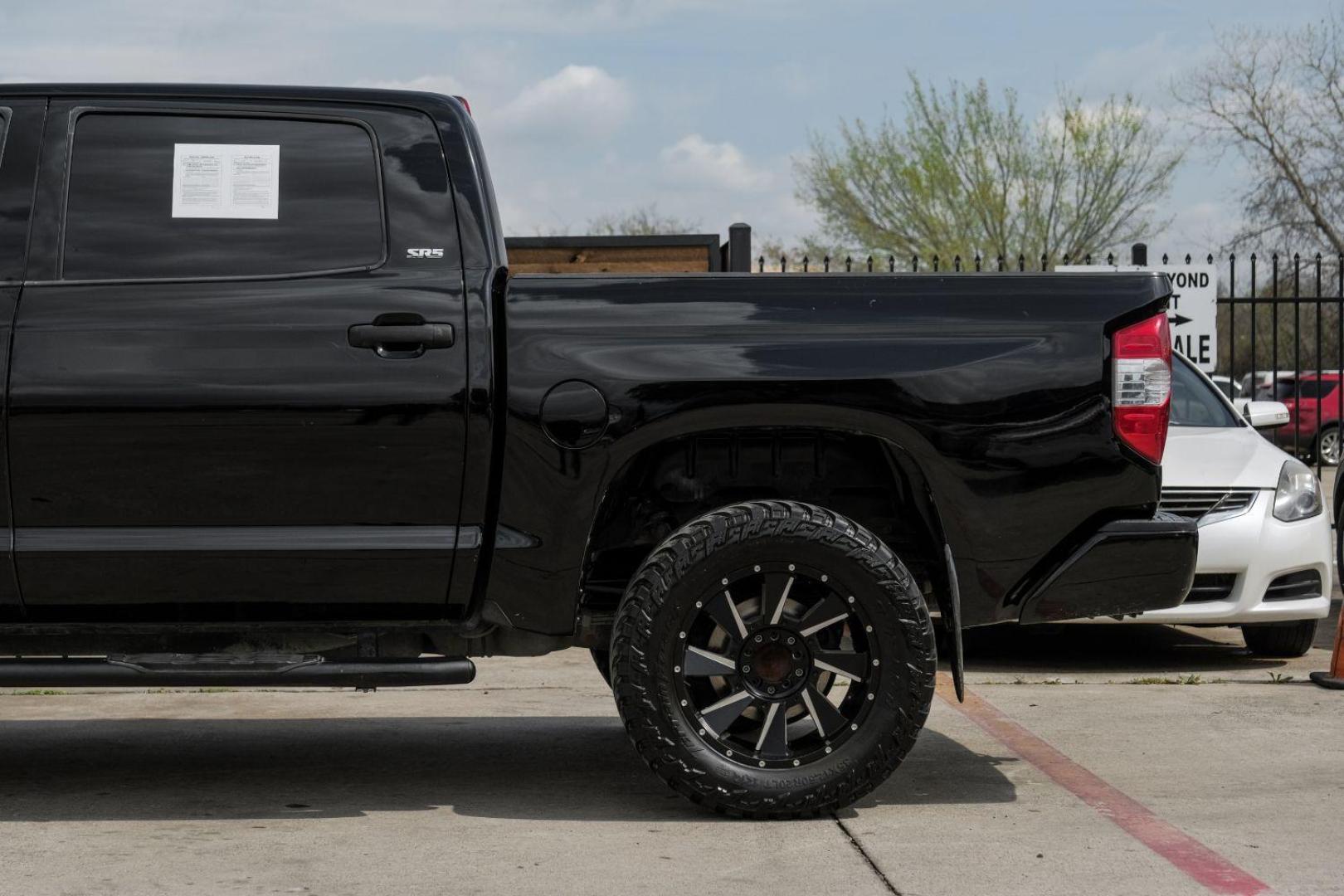 2015 BLACK Toyota Tundra SR5 5.7L V8 FFV CrewMax 4WD (5TFDW5F19FX) with an 5.7L V8 DOHC 32V FFV engine, 6-Speed Automatic transmission, located at 2401 E Main St., Grand Prairie, TX, 75050, (972) 262-4440, 32.748981, -96.969643 - Photo#16