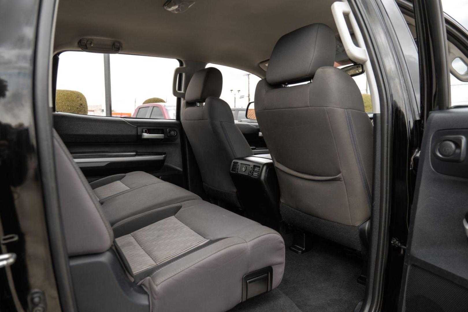 2015 BLACK Toyota Tundra SR5 5.7L V8 FFV CrewMax 4WD (5TFDW5F19FX) with an 5.7L V8 DOHC 32V FFV engine, 6-Speed Automatic transmission, located at 2401 E Main St., Grand Prairie, TX, 75050, (972) 262-4440, 32.748981, -96.969643 - Photo#37