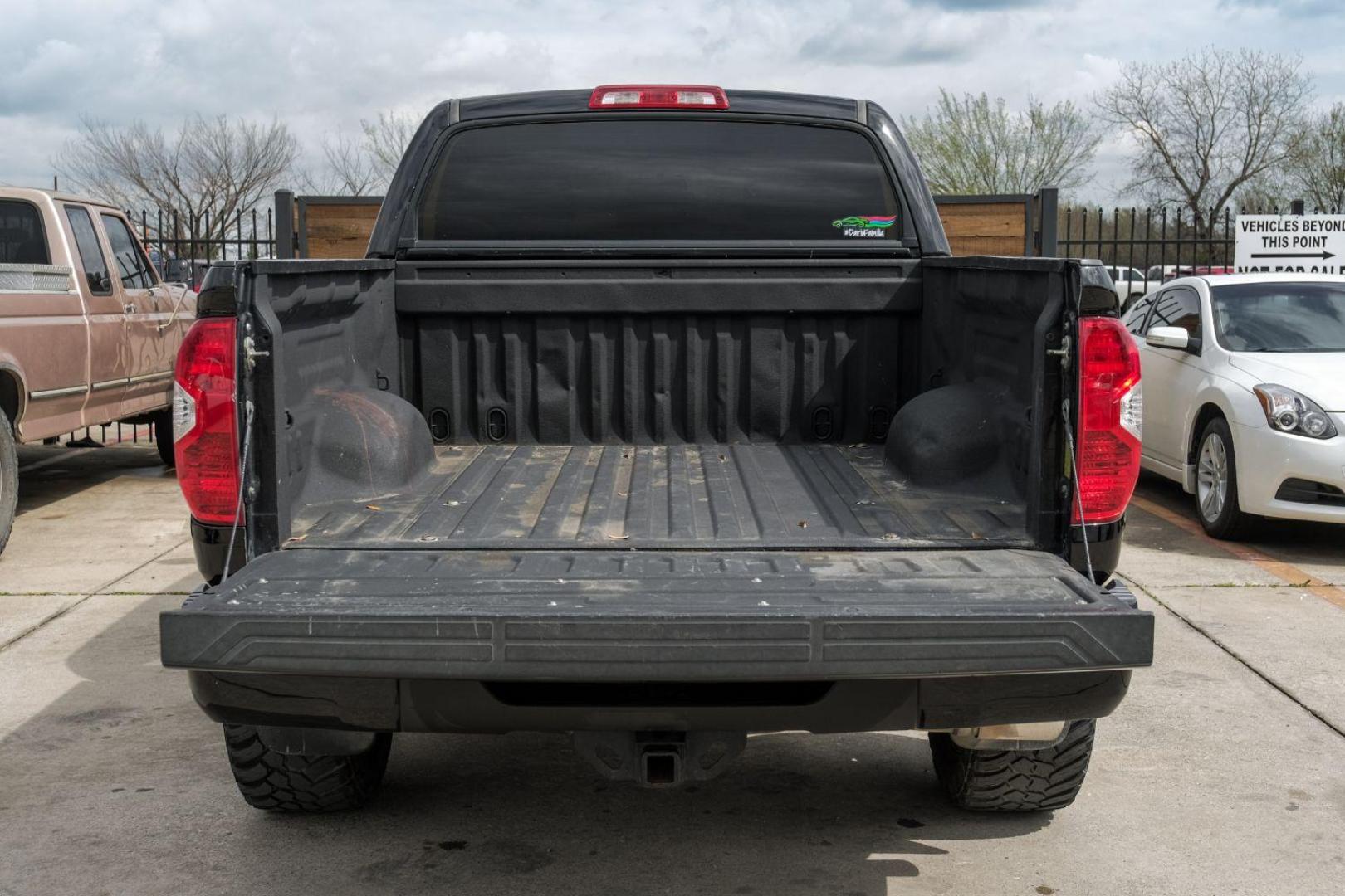 2015 BLACK Toyota Tundra SR5 5.7L V8 FFV CrewMax 4WD (5TFDW5F19FX) with an 5.7L V8 DOHC 32V FFV engine, 6-Speed Automatic transmission, located at 2401 E Main St., Grand Prairie, TX, 75050, (972) 262-4440, 32.748981, -96.969643 - Photo#52