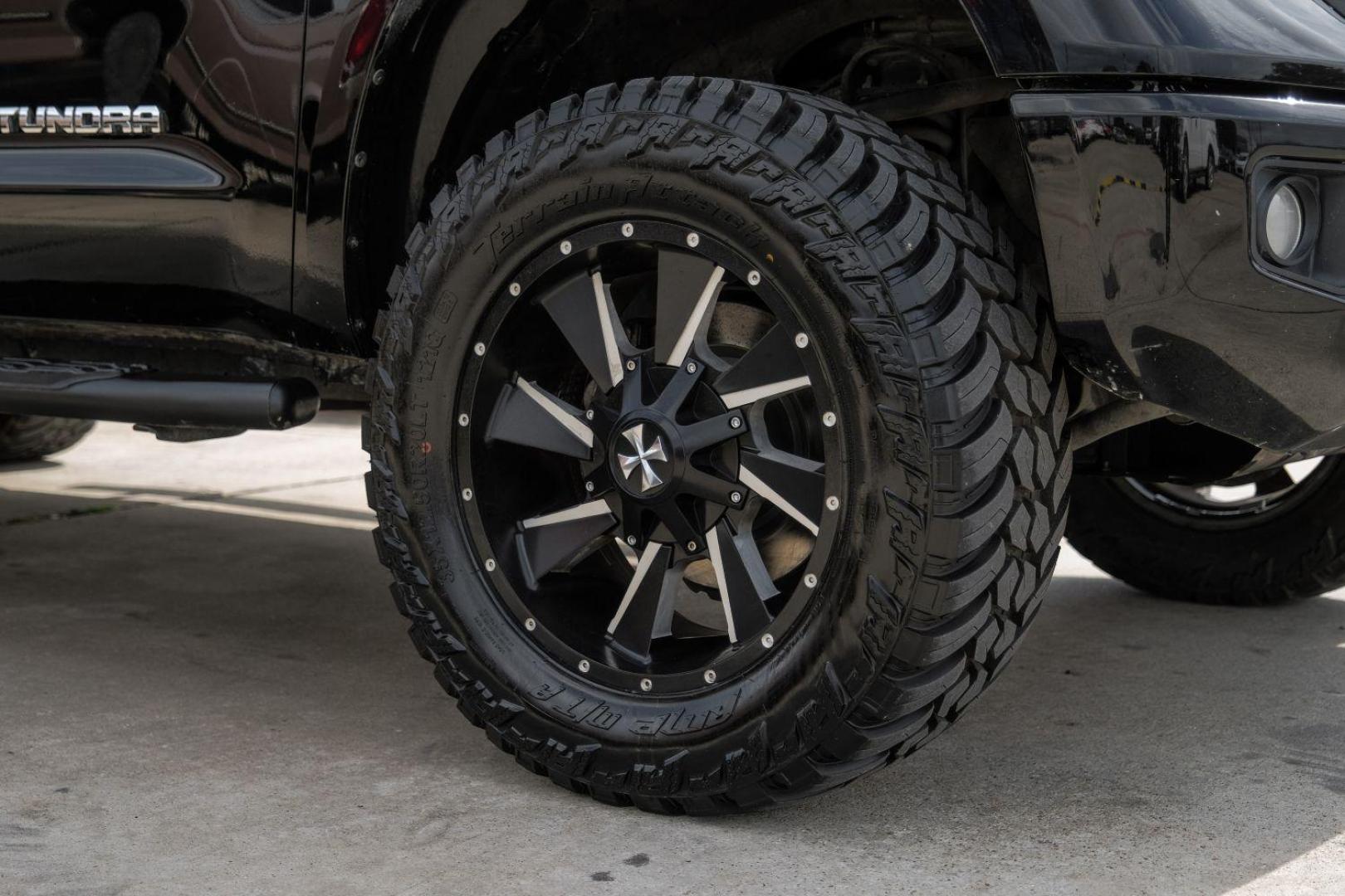 2015 BLACK Toyota Tundra SR5 5.7L V8 FFV CrewMax 4WD (5TFDW5F19FX) with an 5.7L V8 DOHC 32V FFV engine, 6-Speed Automatic transmission, located at 2401 E Main St., Grand Prairie, TX, 75050, (972) 262-4440, 32.748981, -96.969643 - Photo#56