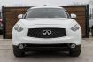 2017 WHITE Infiniti QX70 Base (JN8CS1MU0HM) with an 3.7L V6 DOHC 24V engine, 7-Speed Automatic transmission, located at 2401 E Main St., Grand Prairie, TX, 75050, (972) 262-4440, 32.748981, -96.969643 - Photo#5