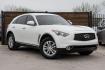 2017 WHITE Infiniti QX70 Base (JN8CS1MU0HM) with an 3.7L V6 DOHC 24V engine, 7-Speed Automatic transmission, located at 2401 E Main St., Grand Prairie, TX, 75050, (972) 262-4440, 32.748981, -96.969643 - Photo#6