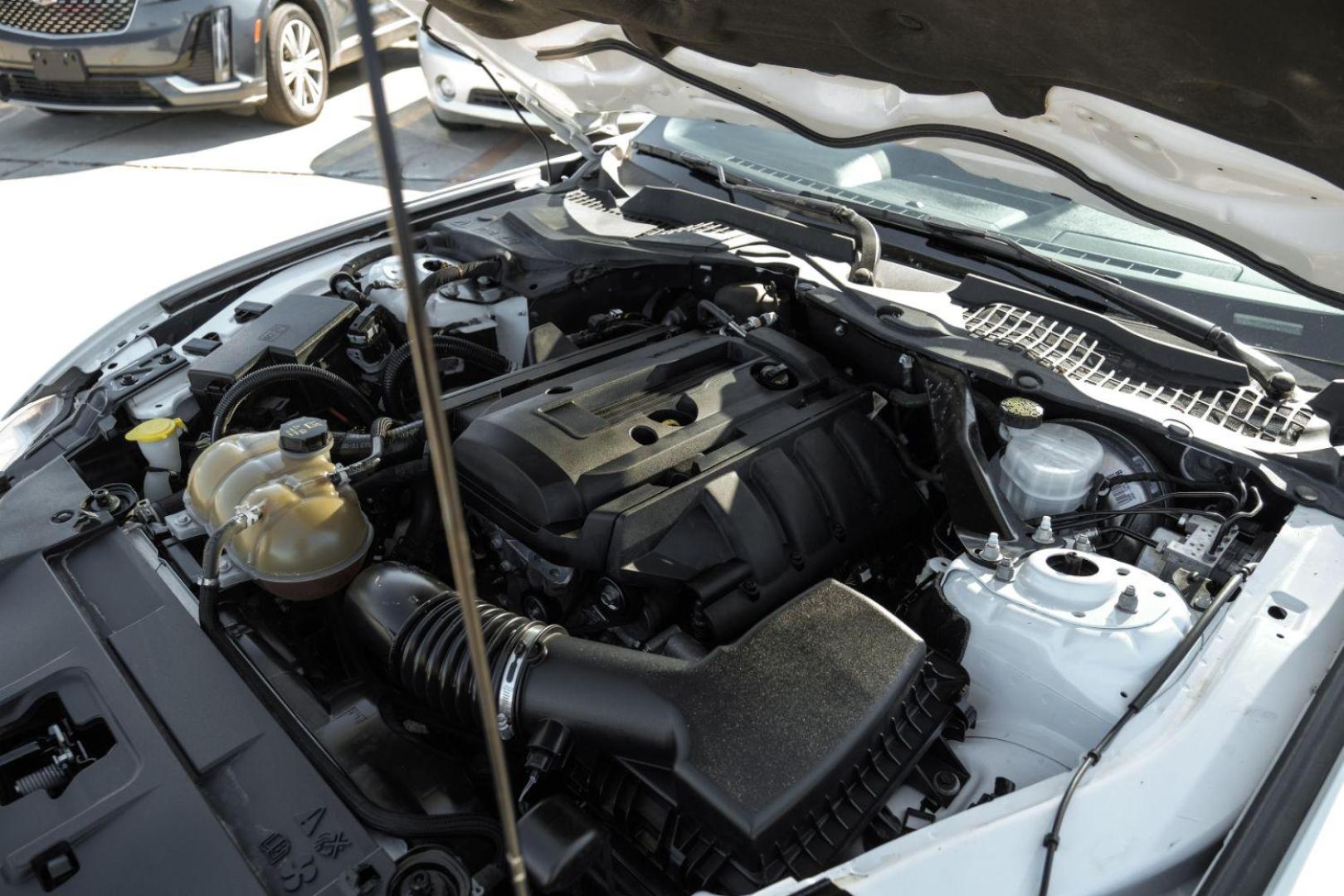 2018 WHITE Ford Mustang EcoBoost Premium Convertible (1FATP8UHXJ5) with an 2.3L L4 DOHC 16V engine, located at 2401 E Main St., Grand Prairie, TX, 75050, (972) 262-4440, 32.748981, -96.969643 - Photo#57