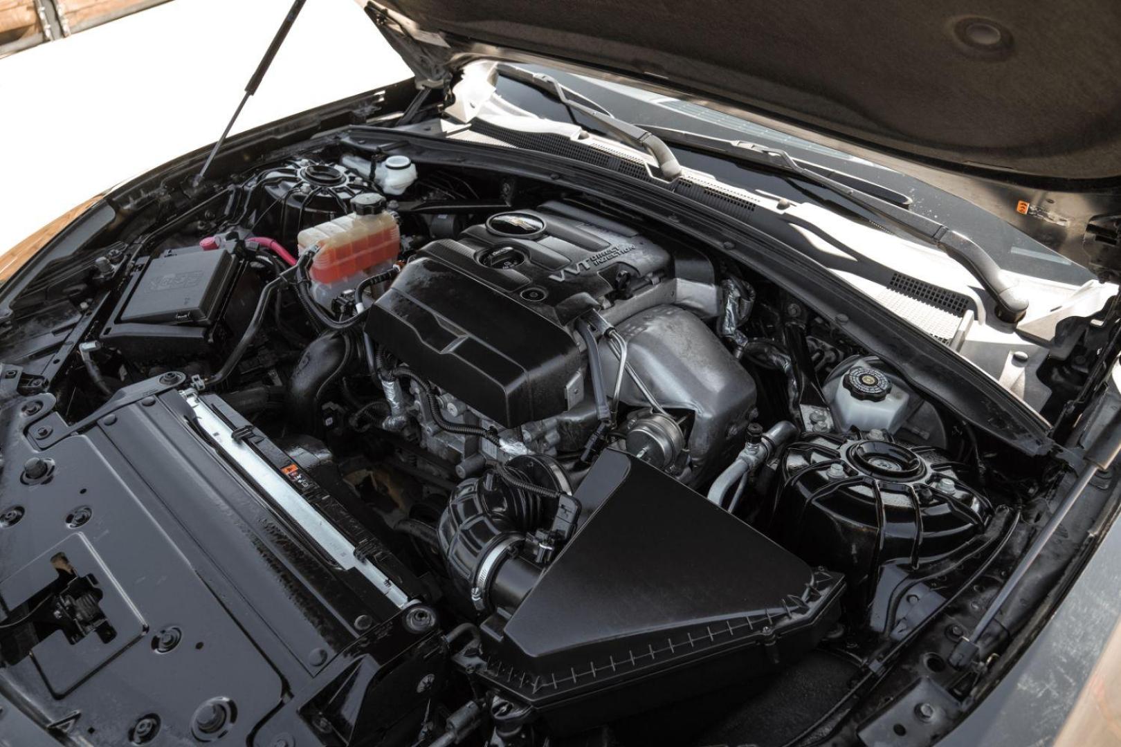 2019 BLACK Chevrolet Camaro 1LT Coupe (1G1FB1RX8K0) with an 2.0L L4 DOHC 16V TURBO engine, 6-Speed Manual transmission, located at 2401 E Main St., Grand Prairie, TX, 75050, (972) 262-4440, 32.748981, -96.969643 - Photo#44