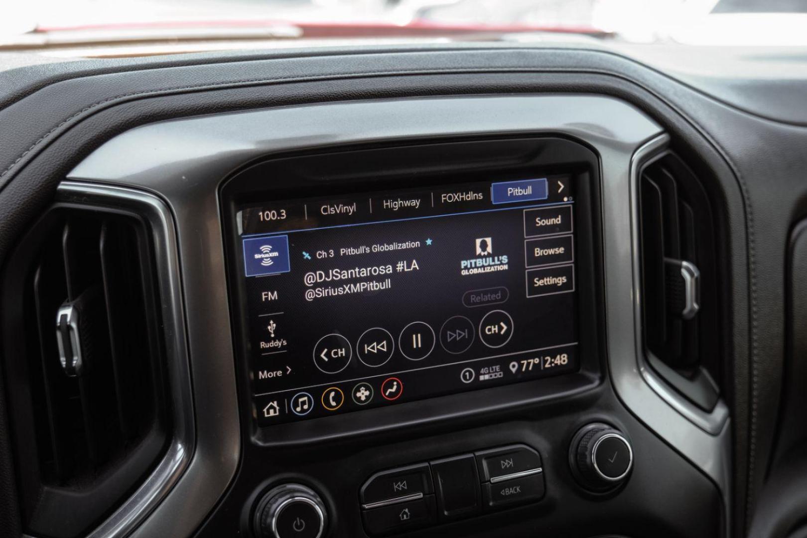 2020 RED Chevrolet Silverado 1500 LT Crew Cab 4WD (3GCUYDET8LG) with an 3.0L L6 DOHC 16V TURBO DIESEL engine, 6-Speed Automatic transmission, located at 2401 E Main St., Grand Prairie, TX, 75050, (972) 262-4440, 32.748981, -96.969643 - Photo#31