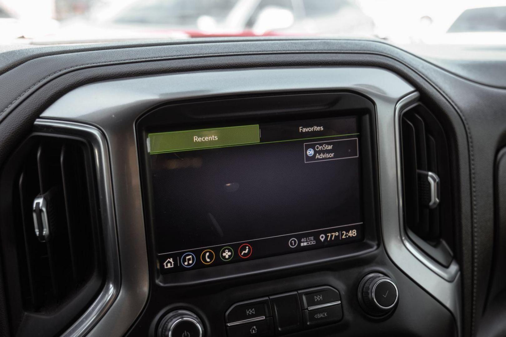 2020 RED Chevrolet Silverado 1500 LT Crew Cab 4WD (3GCUYDET8LG) with an 3.0L L6 DOHC 16V TURBO DIESEL engine, 6-Speed Automatic transmission, located at 2401 E Main St., Grand Prairie, TX, 75050, (972) 262-4440, 32.748981, -96.969643 - Photo#33