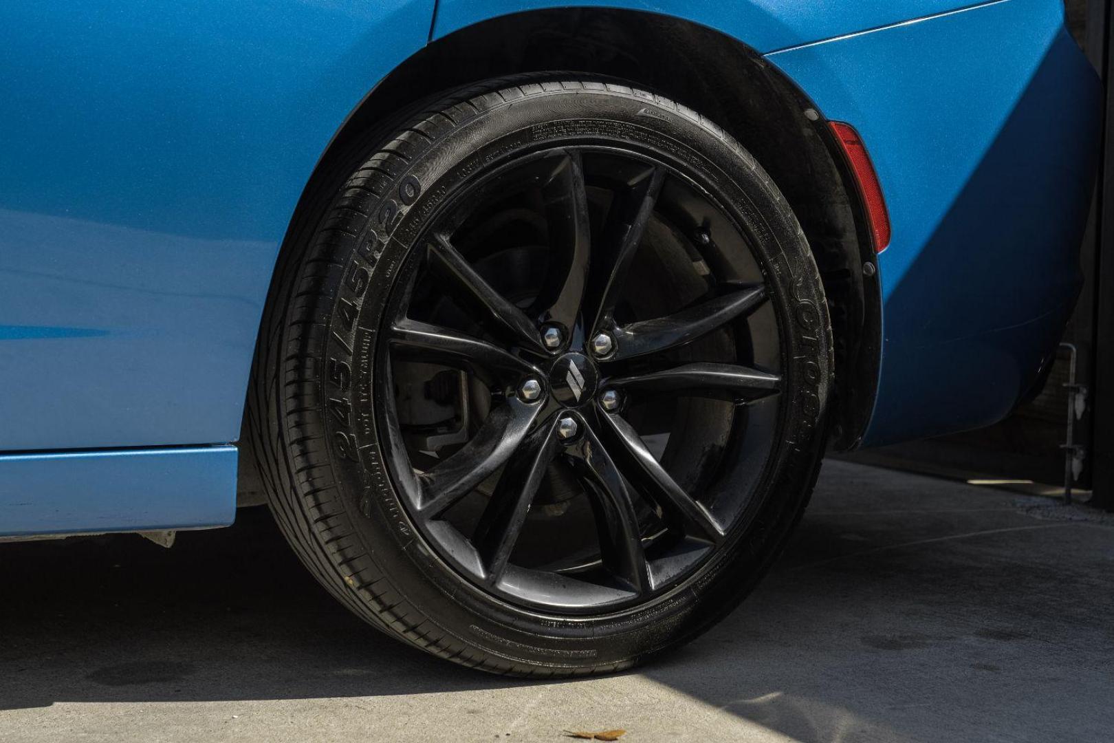 2018 BLUE Dodge Charger SXT (2C3CDXBG0JH) with an 3.6L V6 DOHC 24V engine, 8-Speed Automatic transmission, located at 2401 E Main St., Grand Prairie, TX, 75050, (972) 262-4440, 32.748981, -96.969643 - Photo#56