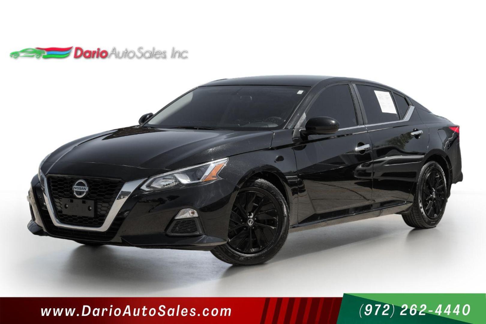 2019 Black Nissan Altima 2.5 S (1N4BL4BV7KC) with an 2.5L L4 DOHC 16V engine, Continuously Variable Transmission transmission, located at 2401 E Main St., Grand Prairie, TX, 75050, (972) 262-4440, 32.748981, -96.969643 - Photo#0