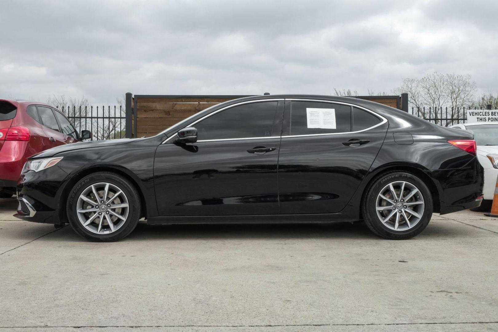 2018 BLACK Acura TLX Technology Package 2.4L (19UUB1F55JA) with an 2.4L L4 DOHC 16V engine, 8-Speed Automatic transmission, located at 2401 E Main St., Grand Prairie, TX, 75050, (972) 262-4440, 32.748981, -96.969643 - Photo#15