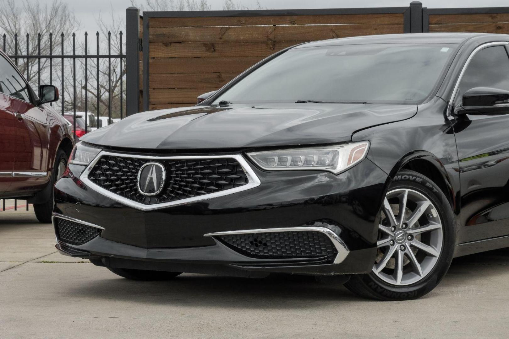 2018 BLACK Acura TLX Technology Package 2.4L (19UUB1F55JA) with an 2.4L L4 DOHC 16V engine, 8-Speed Automatic transmission, located at 2401 E Main St., Grand Prairie, TX, 75050, (972) 262-4440, 32.748981, -96.969643 - Photo#5