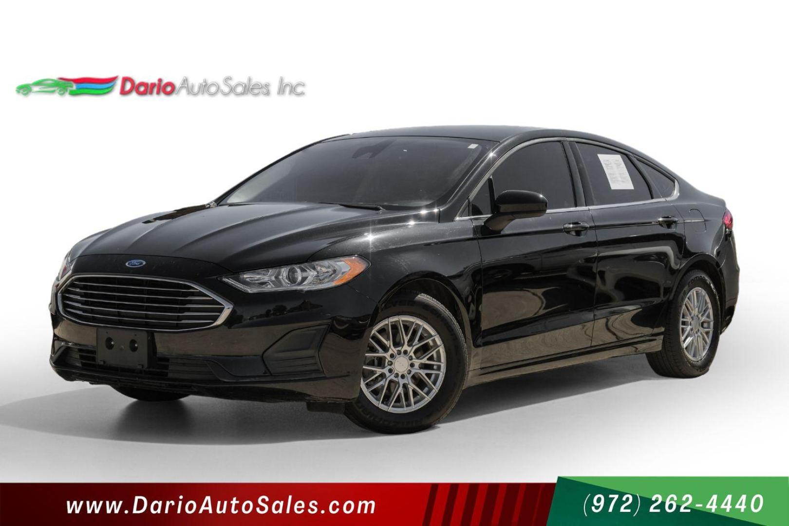 2020 BLACK Ford Fusion SE (3FA6P0HD6LR) with an 1.5L L4 DOHC 16V engine, 6-Speed Automatic transmission, located at 2401 E Main St., Grand Prairie, TX, 75050, (972) 262-4440, 32.748981, -96.969643 - Photo#0