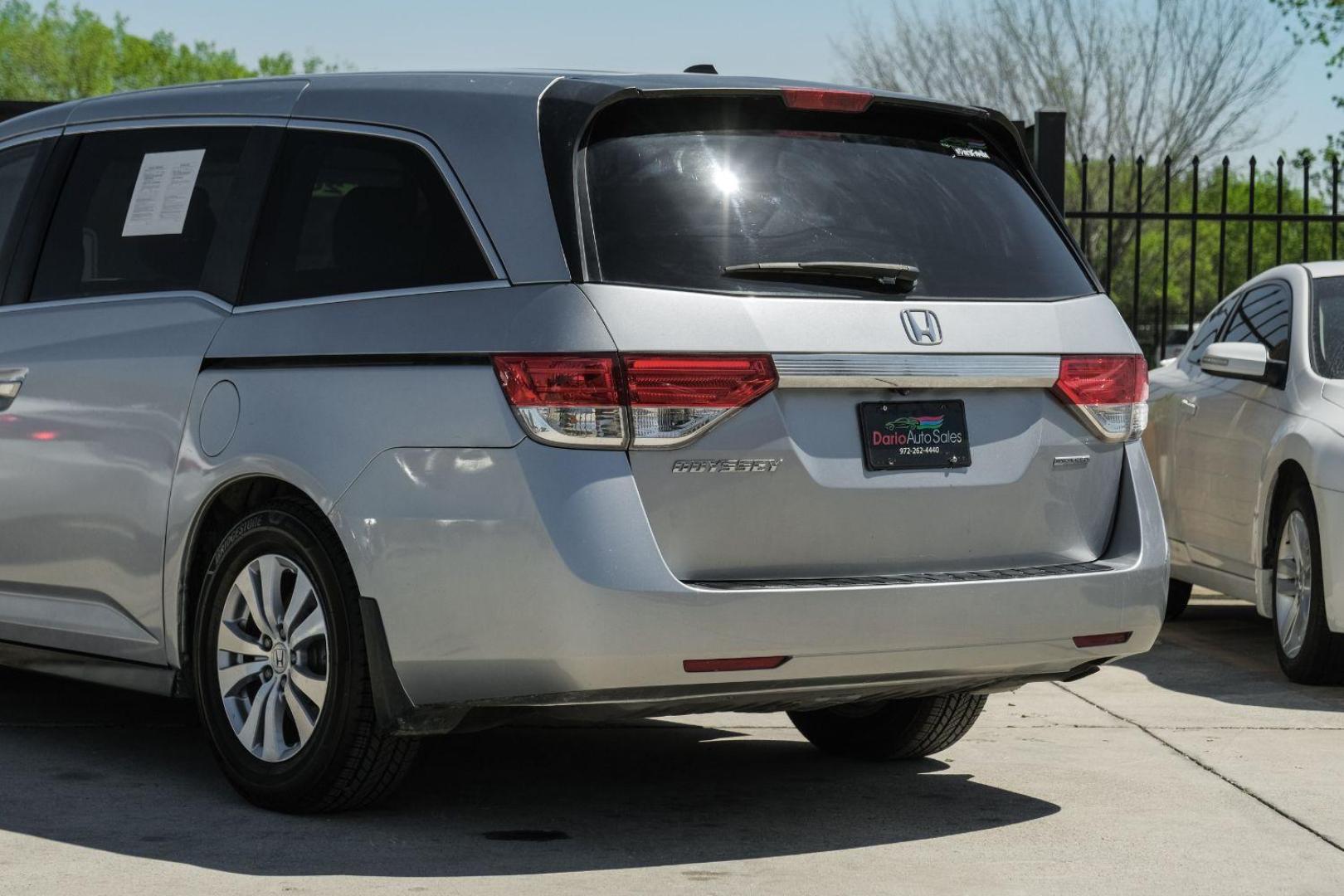 2016 Silver Honda Odyssey SE (5FNRL5H30GB) with an 3.5L V6 SOHC 24V engine, 6-Speed Automatic transmission, located at 2401 E Main St., Grand Prairie, TX, 75050, (972) 262-4440, 32.748981, -96.969643 - Photo#13