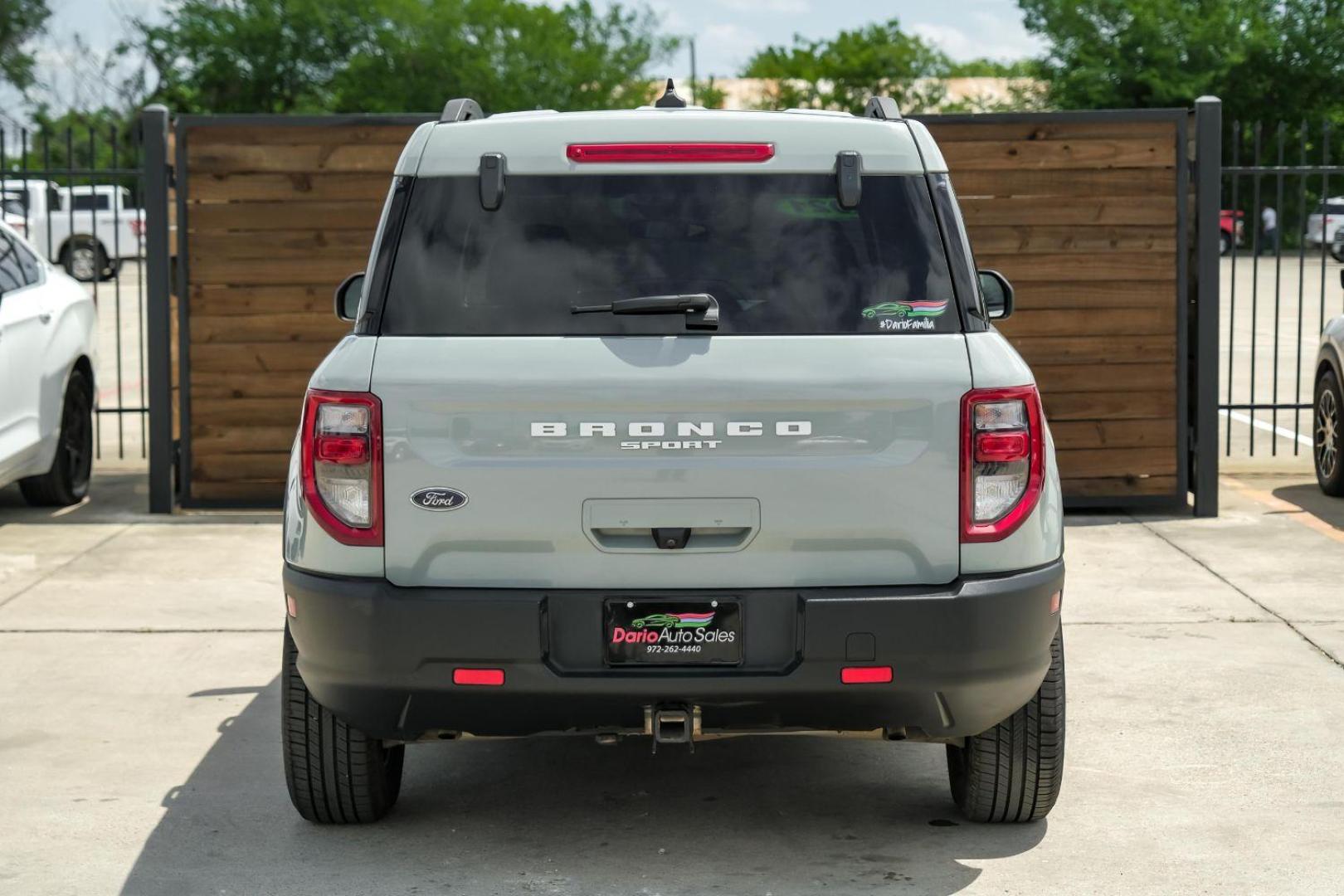 2021 GRAY Ford Bronco Sport Big Bend (3FMCR9B63MR) with an 1.5L L3 engine, 8-Speed Automatic transmission, located at 2401 E Main St., Grand Prairie, TX, 75050, (972) 262-4440, 32.748981, -96.969643 - Photo#12