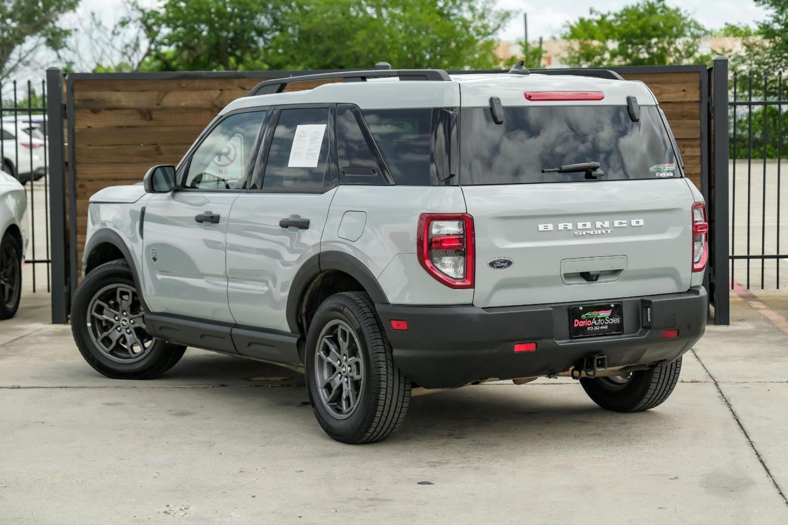 2021 GRAY Ford Bronco Sport Big Bend (3FMCR9B63MR) with an 1.5L L3 engine, 8-Speed Automatic transmission, located at 2401 E Main St., Grand Prairie, TX, 75050, (972) 262-4440, 32.748981, -96.969643 - Photo#13