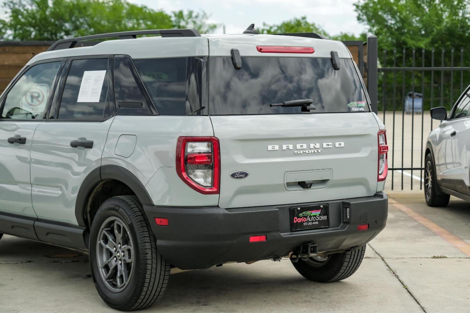 2021 GRAY Ford Bronco Sport Big Bend (3FMCR9B63MR) with an 1.5L L3 engine, 8-Speed Automatic transmission, located at 2401 E Main St., Grand Prairie, TX, 75050, (972) 262-4440, 32.748981, -96.969643 - Photo#15