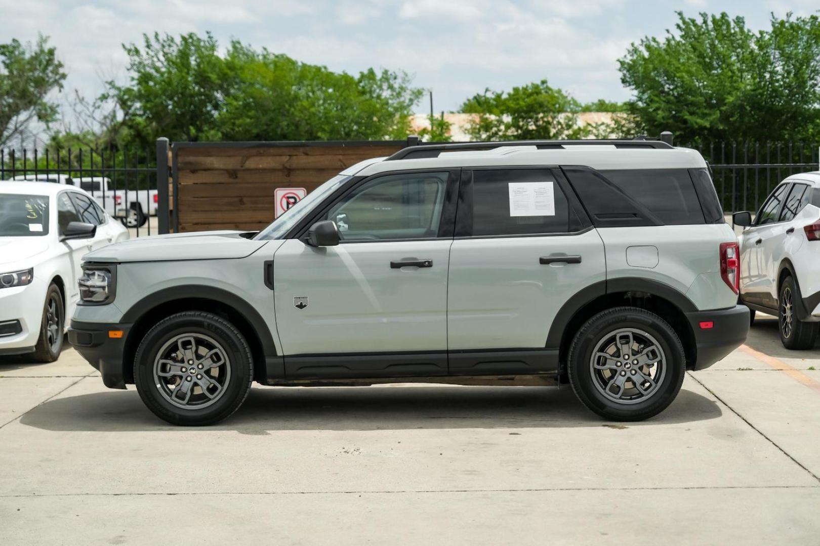 2021 GRAY Ford Bronco Sport Big Bend (3FMCR9B63MR) with an 1.5L L3 engine, 8-Speed Automatic transmission, located at 2401 E Main St., Grand Prairie, TX, 75050, (972) 262-4440, 32.748981, -96.969643 - Photo#16