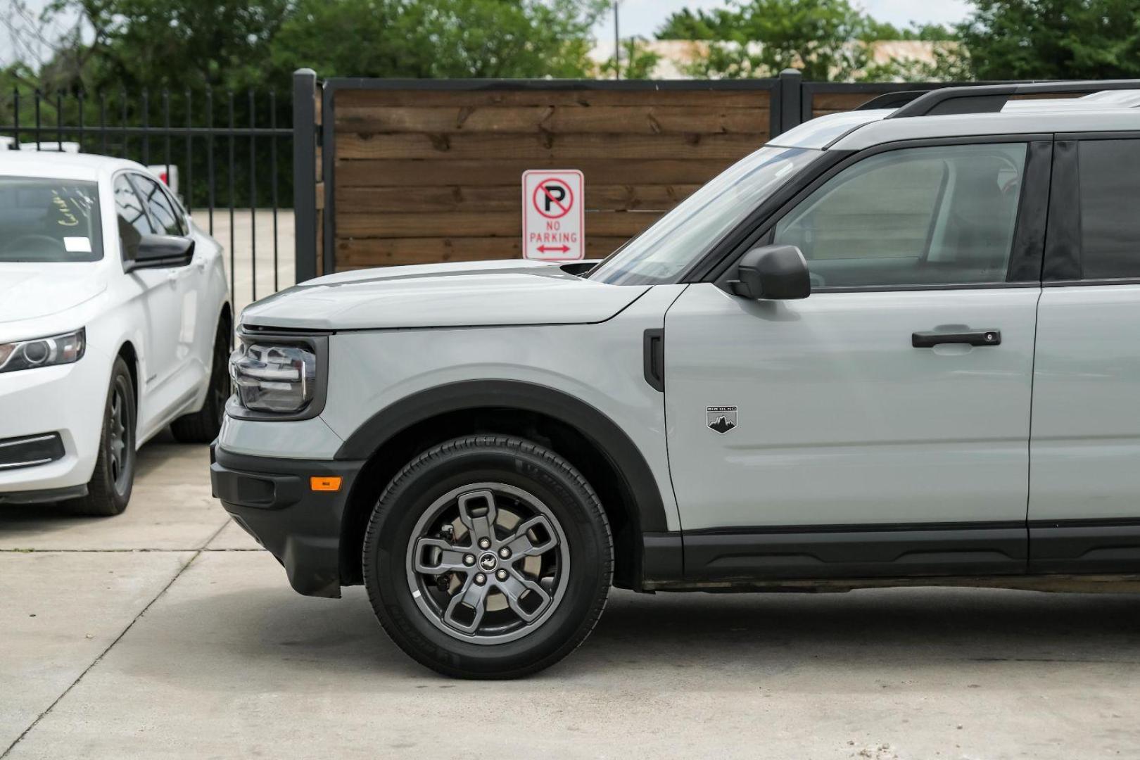 2021 GRAY Ford Bronco Sport Big Bend (3FMCR9B63MR) with an 1.5L L3 engine, 8-Speed Automatic transmission, located at 2401 E Main St., Grand Prairie, TX, 75050, (972) 262-4440, 32.748981, -96.969643 - Photo#17