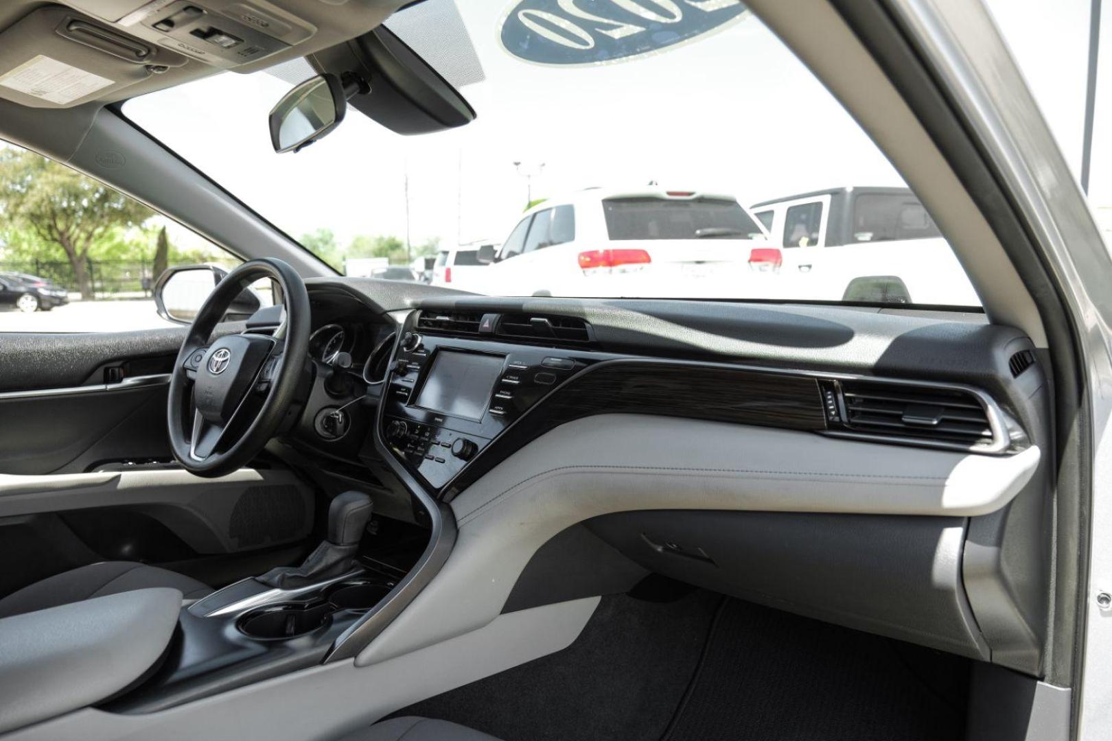 2020 Silver Toyota Camry L (4T1A11AK0LU) with an 2.5L L4 DOHC 16V engine, 8-Speed Automatic transmission, located at 2401 E Main St., Grand Prairie, TX, 75050, (972) 262-4440, 32.748981, -96.969643 - Photo#17