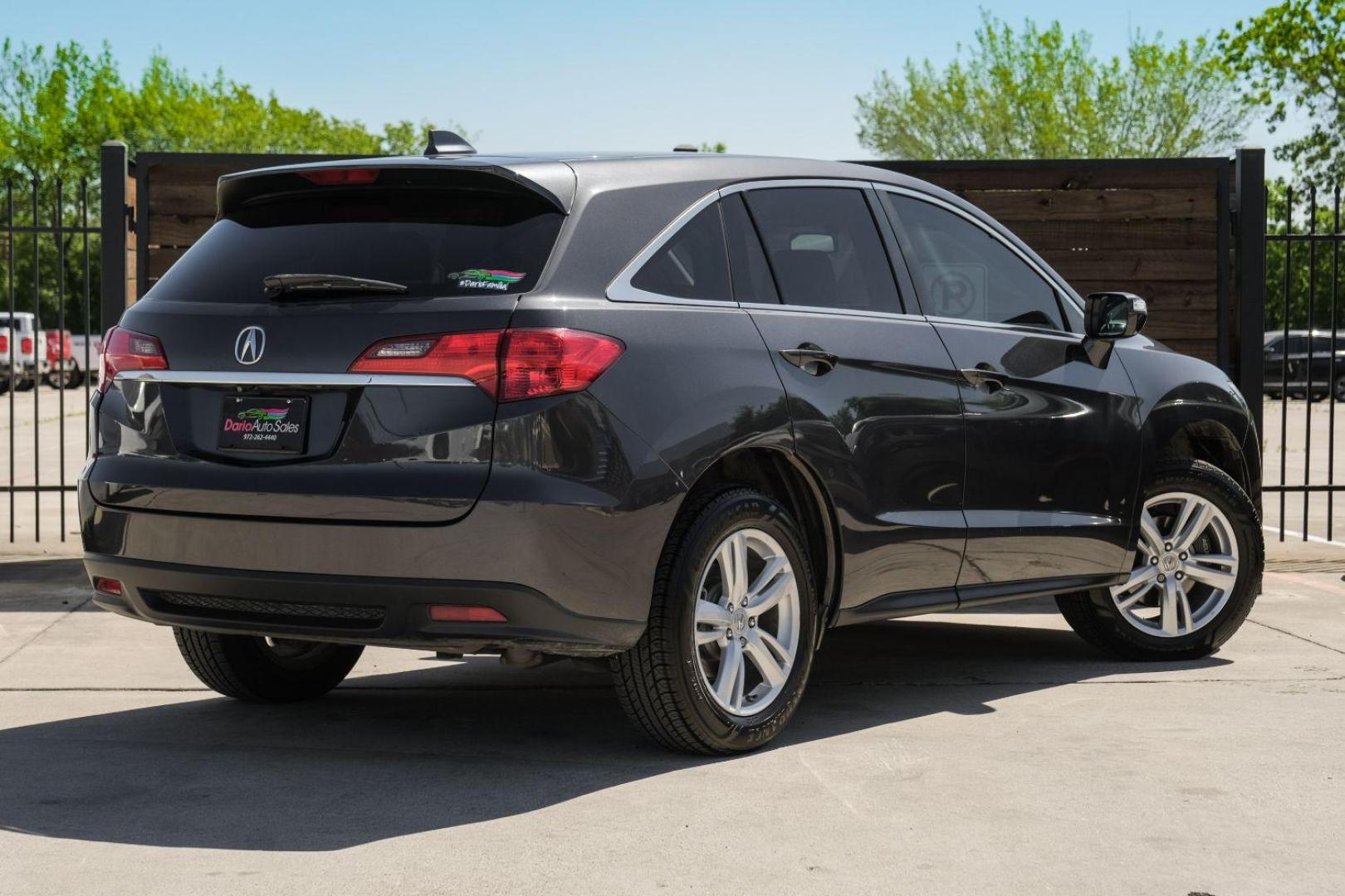 2014 Gray Acura RDX 6-Spd AT w/ Technology Package (5J8TB3H54EL) with an 3.5L V6 DOHC 24V engine, 6-Speed Automatic transmission, located at 2401 E Main St., Grand Prairie, TX, 75050, (972) 262-4440, 32.748981, -96.969643 - Photo#10