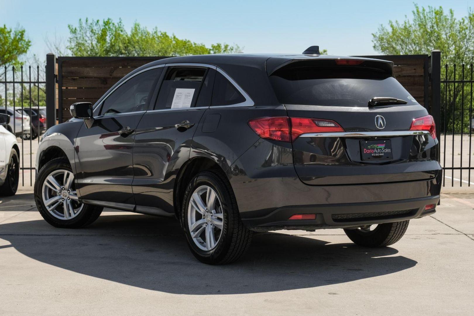 2014 Gray Acura RDX 6-Spd AT w/ Technology Package (5J8TB3H54EL) with an 3.5L V6 DOHC 24V engine, 6-Speed Automatic transmission, located at 2401 E Main St., Grand Prairie, TX, 75050, (972) 262-4440, 32.748981, -96.969643 - Photo#12