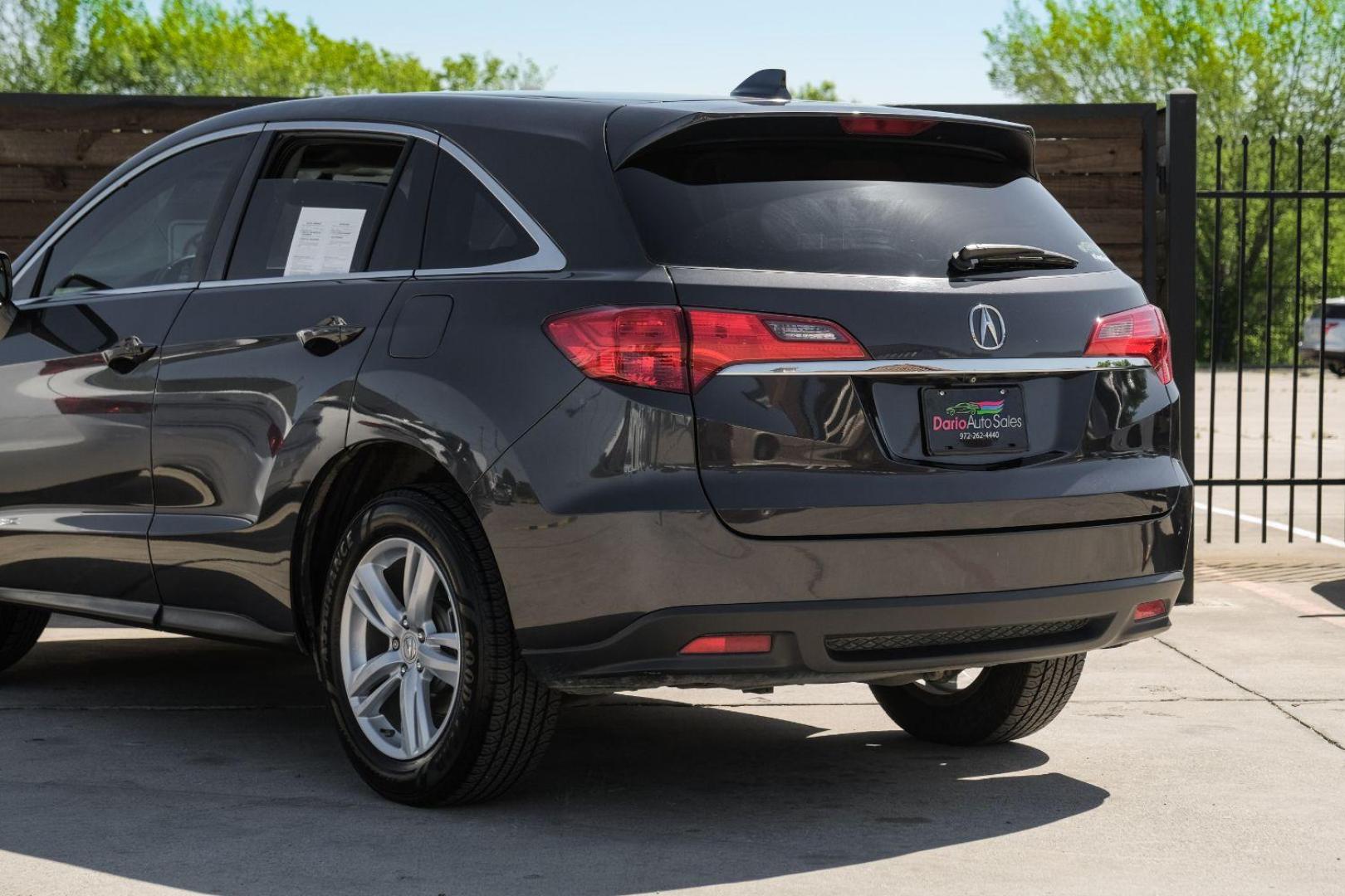 2014 Gray Acura RDX 6-Spd AT w/ Technology Package (5J8TB3H54EL) with an 3.5L V6 DOHC 24V engine, 6-Speed Automatic transmission, located at 2401 E Main St., Grand Prairie, TX, 75050, (972) 262-4440, 32.748981, -96.969643 - Photo#14