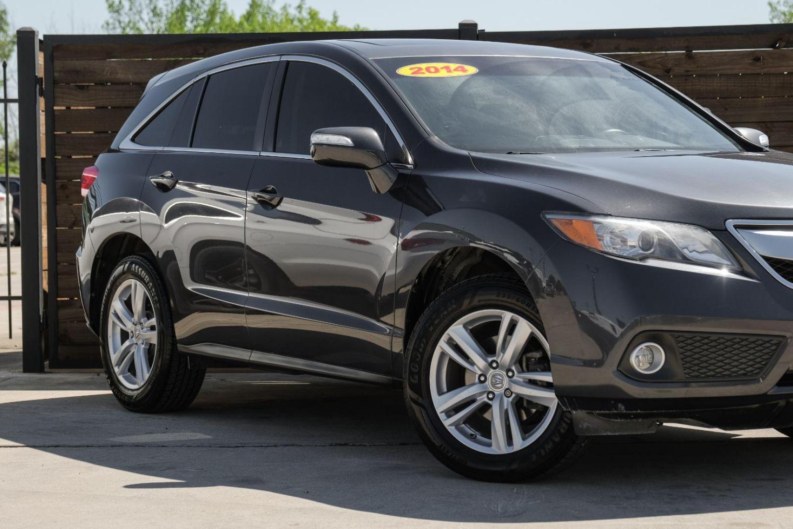 2014 Gray Acura RDX 6-Spd AT w/ Technology Package (5J8TB3H54EL) with an 3.5L V6 DOHC 24V engine, 6-Speed Automatic transmission, located at 2401 E Main St., Grand Prairie, TX, 75050, (972) 262-4440, 32.748981, -96.969643 - Photo#7