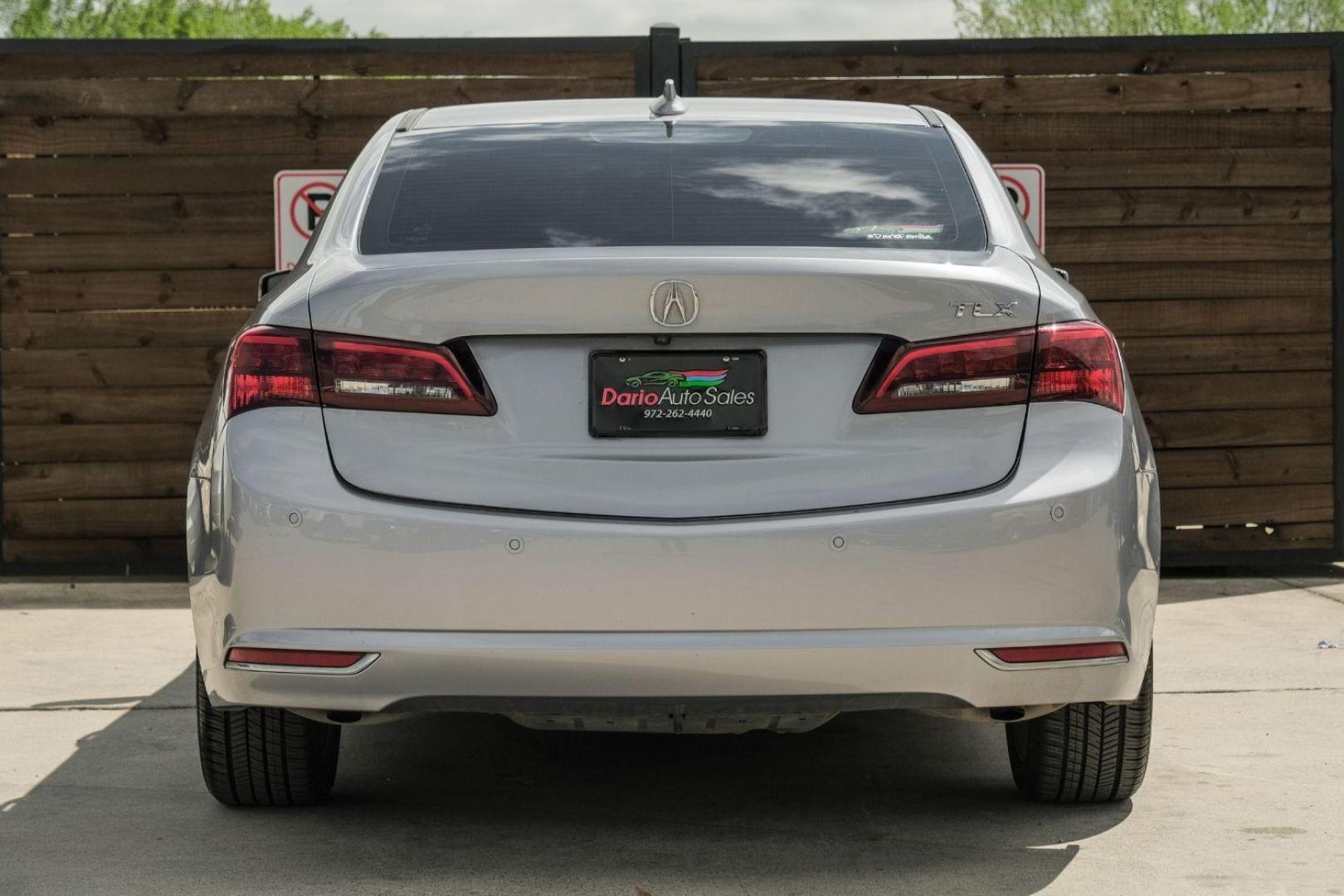 2015 Silver Acura TLX 9-Spd AT w/Advance Package (19UUB2F74FA) with an 3.5L V6 SOHC 24V engine, 9-Speed Automatic transmission, located at 2401 E Main St., Grand Prairie, TX, 75050, (972) 262-4440, 32.748981, -96.969643 - Photo#11