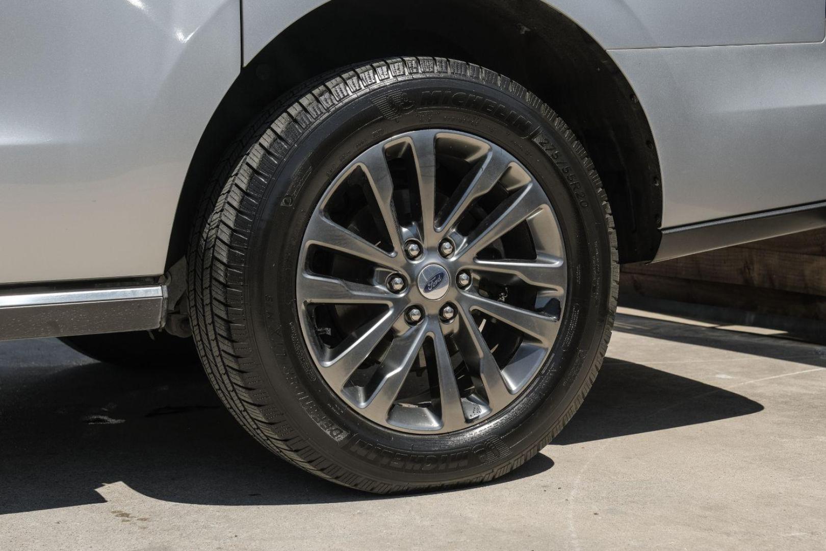 2019 Silver Ford Expedition MAX Limited (1FMJK1KTXKE) with an 3.5L V6 DOHC 24V FFV engine, 6-Speed Automatic transmission, located at 2401 E Main St., Grand Prairie, TX, 75050, (972) 262-4440, 32.748981, -96.969643 - Photo#60