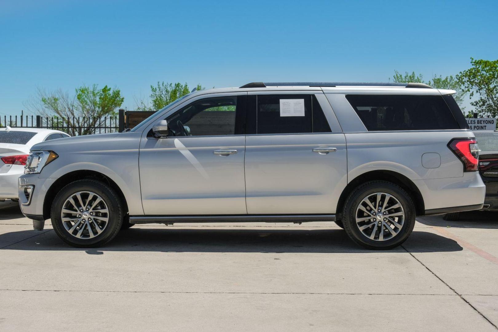 2019 Silver Ford Expedition MAX Limited (1FMJK1KTXKE) with an 3.5L V6 DOHC 24V FFV engine, 6-Speed Automatic transmission, located at 2401 E Main St., Grand Prairie, TX, 75050, (972) 262-4440, 32.748981, -96.969643 - Photo#15