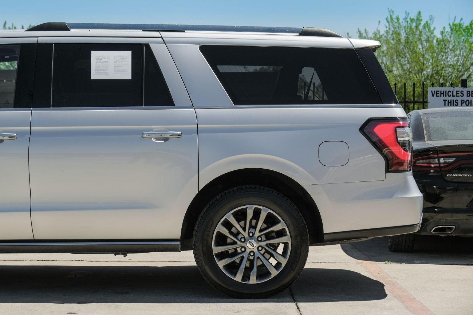 2019 Silver Ford Expedition MAX Limited (1FMJK1KTXKE) with an 3.5L V6 DOHC 24V FFV engine, 6-Speed Automatic transmission, located at 2401 E Main St., Grand Prairie, TX, 75050, (972) 262-4440, 32.748981, -96.969643 - Photo#17