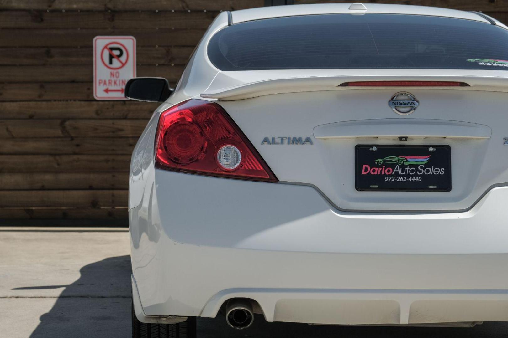 2012 White Nissan Altima 2.5 S CVT Coupe (1N4AL2EP8CC) with an 2.5L L4 DOHC 16V engine, located at 2401 E Main St., Grand Prairie, TX, 75050, (972) 262-4440, 32.748981, -96.969643 - Photo#41